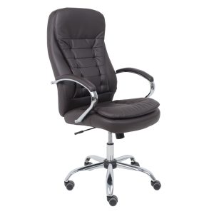 Кресло рабочее, поворотное RICHARD, коричневый