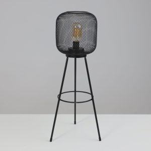 Светильник напольный AKS тип 1 ( Фонарь на подставке 28х58см 1LED, 2АА )