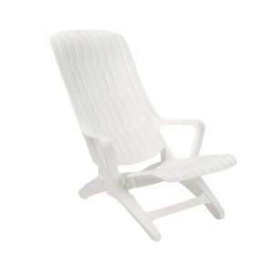 Шезлонг №1 (610*900*930)мм, белый