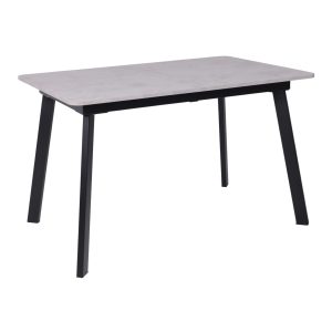 Стол AV 1209/1, ЛМДФ, раздвижной 1200(1600)*800 Ароза светлая/черный