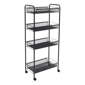 Этажерка Ладья 24К, (черный)