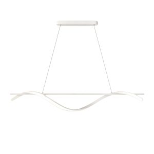 Светильник WAVE, потолочный, LED, 100 см, белый