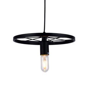 Светильник WHEEL, потолочный, E27, чёрный