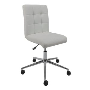 Кресло Роза квадрат, Buble White 15, букле/белый