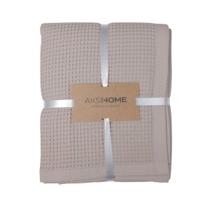 Покрывало DEMURE, 240*210см, бежевый, 16-0906