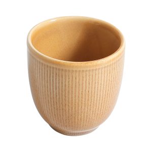 Стакан STRIA, фарфор, пшеничный, 150мл