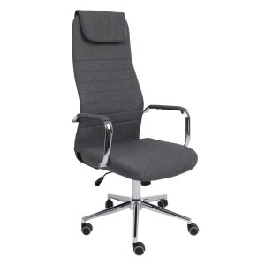 Кресло рабочее BLOOM, ткань, серый