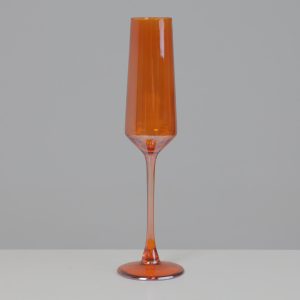 Бокал-флют EMBER DUSK, янтарный