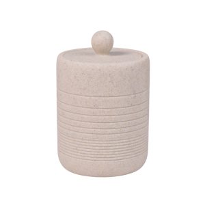 Контейнер декоративный VORTEX, светло-бежевый