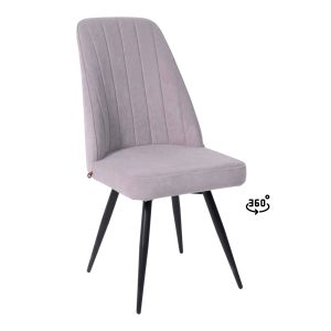 Стул LEONARD M-R1 360, b22 GREY LUXчерный