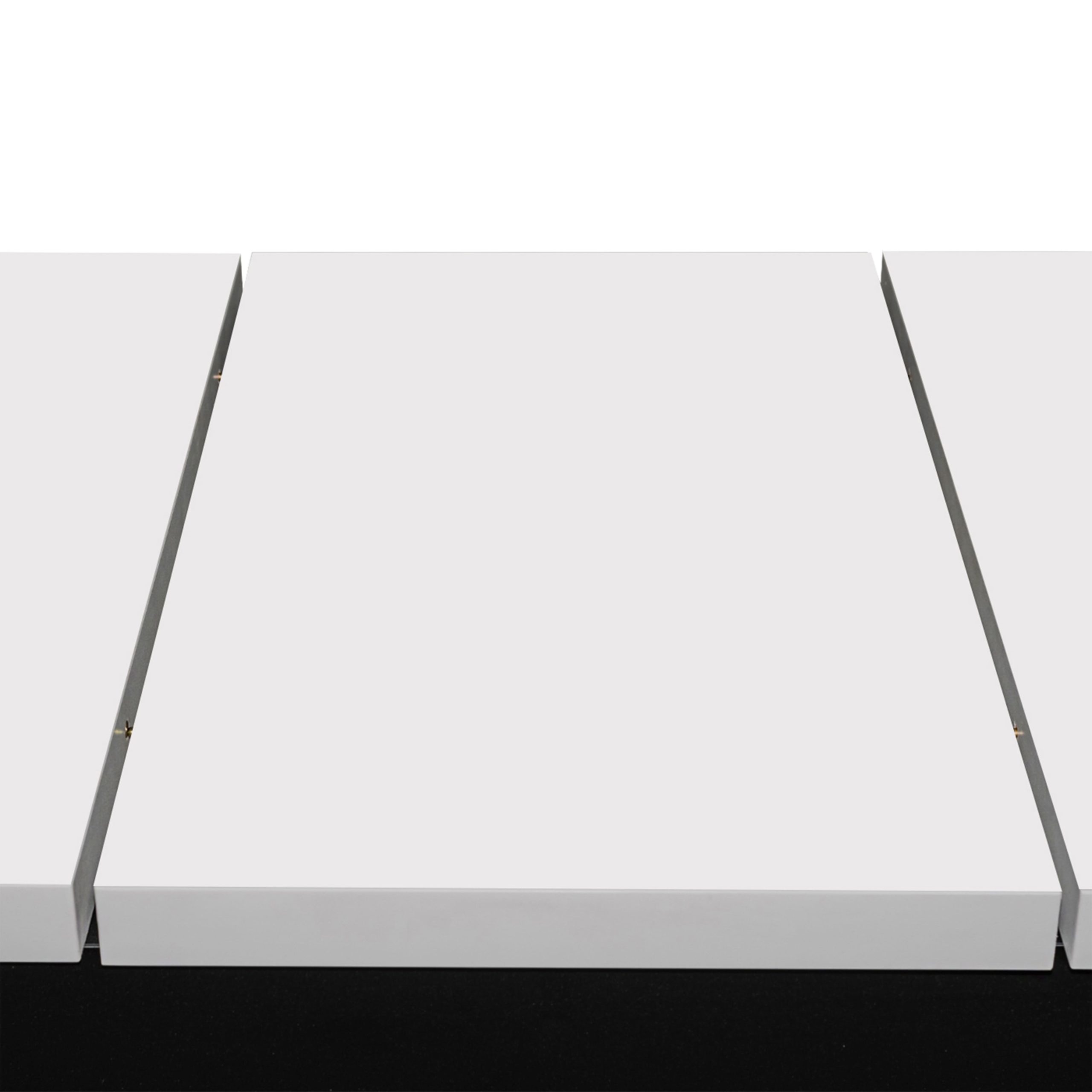 Стол раздвижной BLACK, 1100(1490)*670*770, (белый мат)