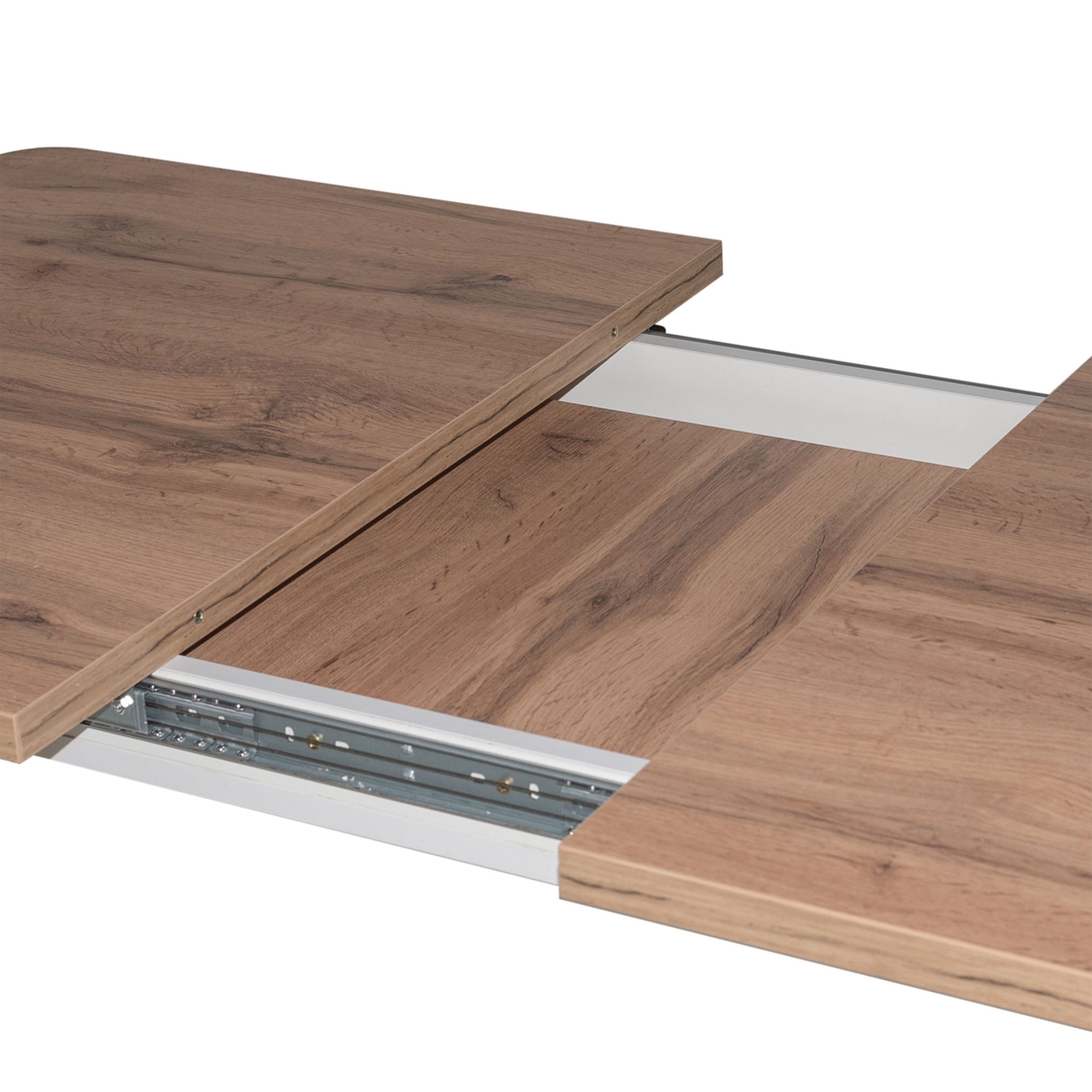 Стол раздвижной на опоре Sheldon, 1180(1570)*720*760, (дуб натуральный)