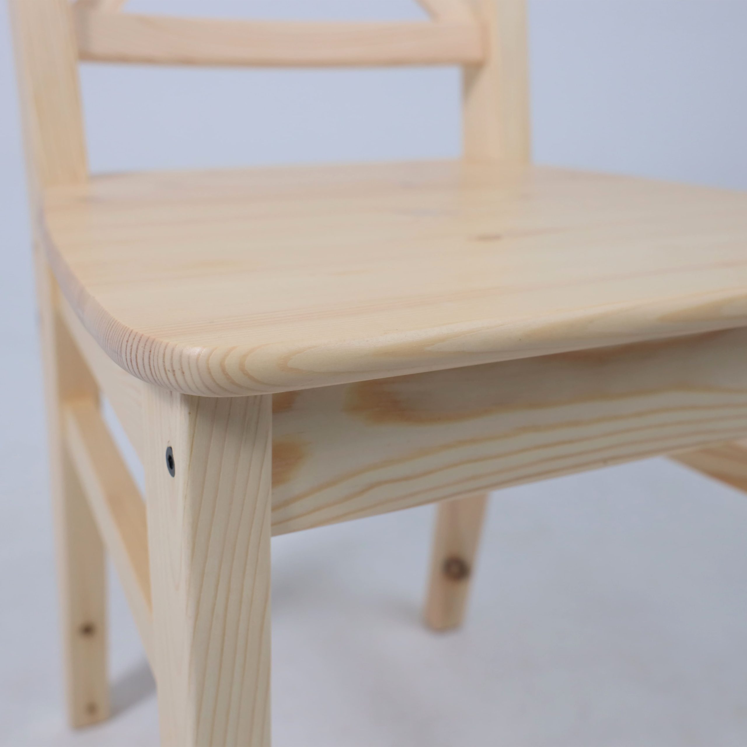 Стул Ингольф, тон 15,  прозрачный лак