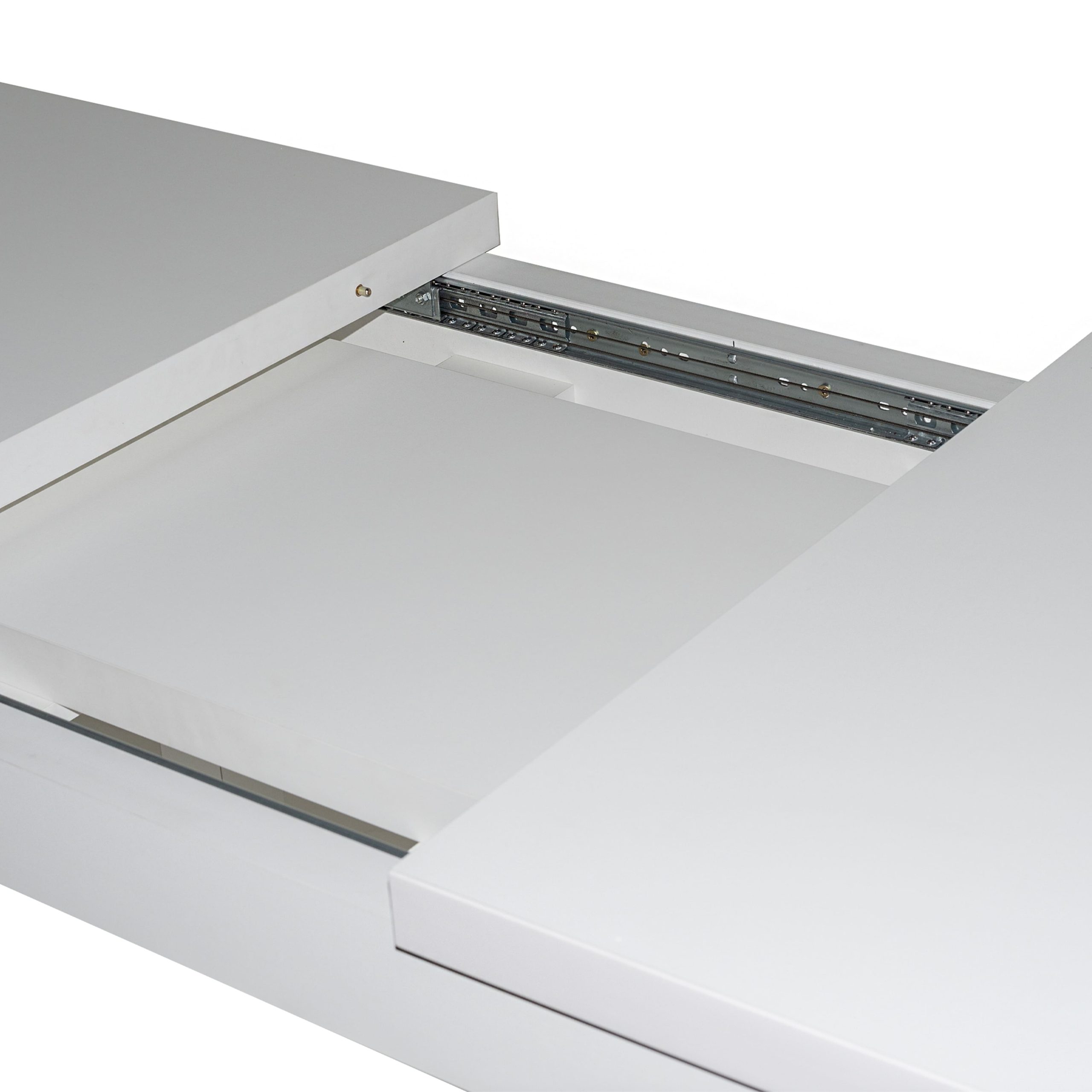 Стол раздвижной ONE (СОО), 1100(1490)*670*770, (белый мат)