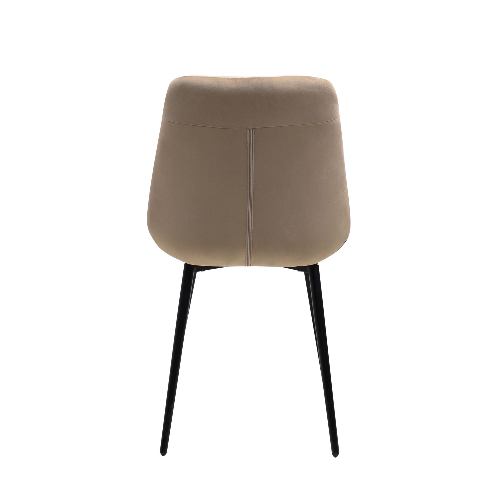 Стул AV 435, капучино бархат H-65/черный