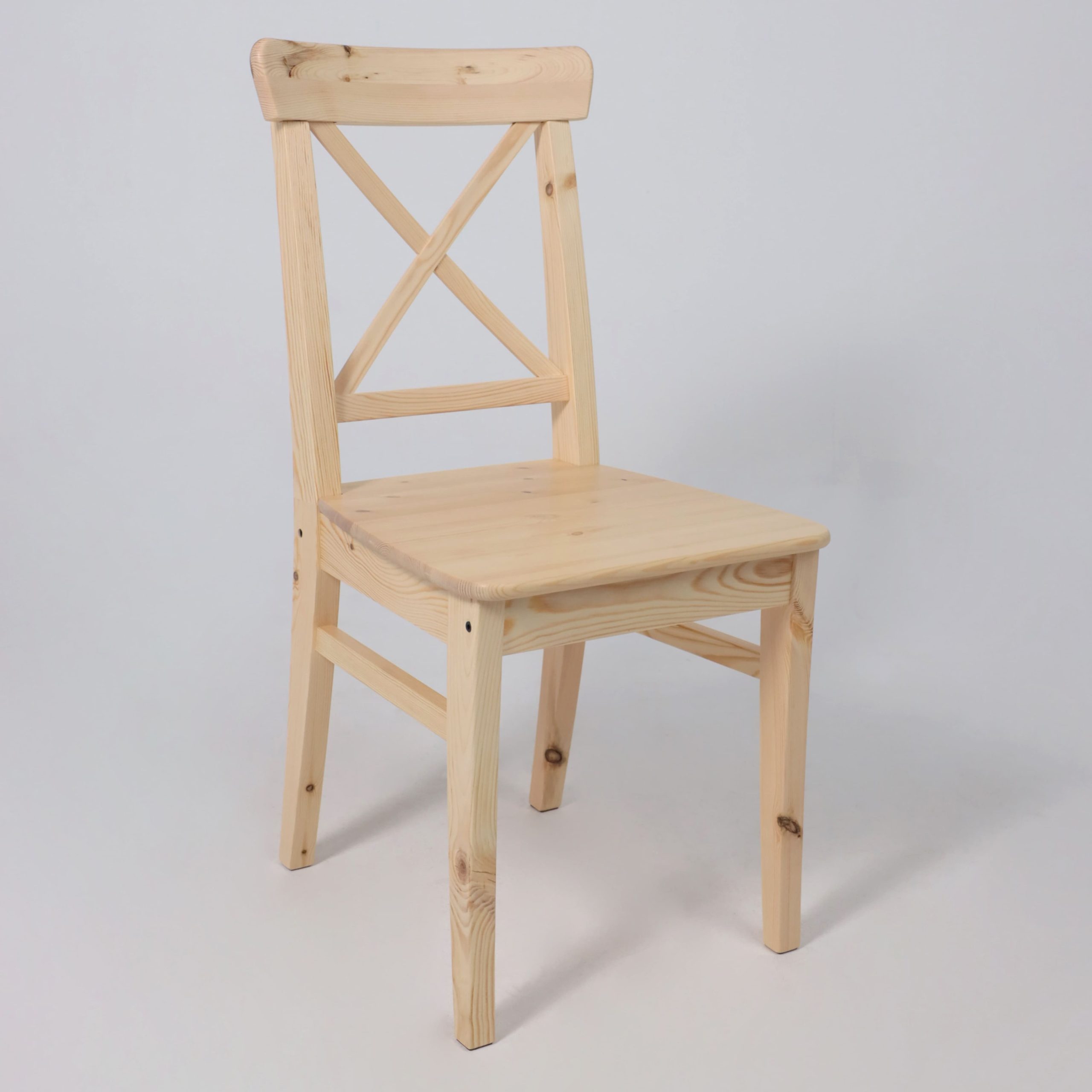 Стул Ингольф, тон 15,  прозрачный лак