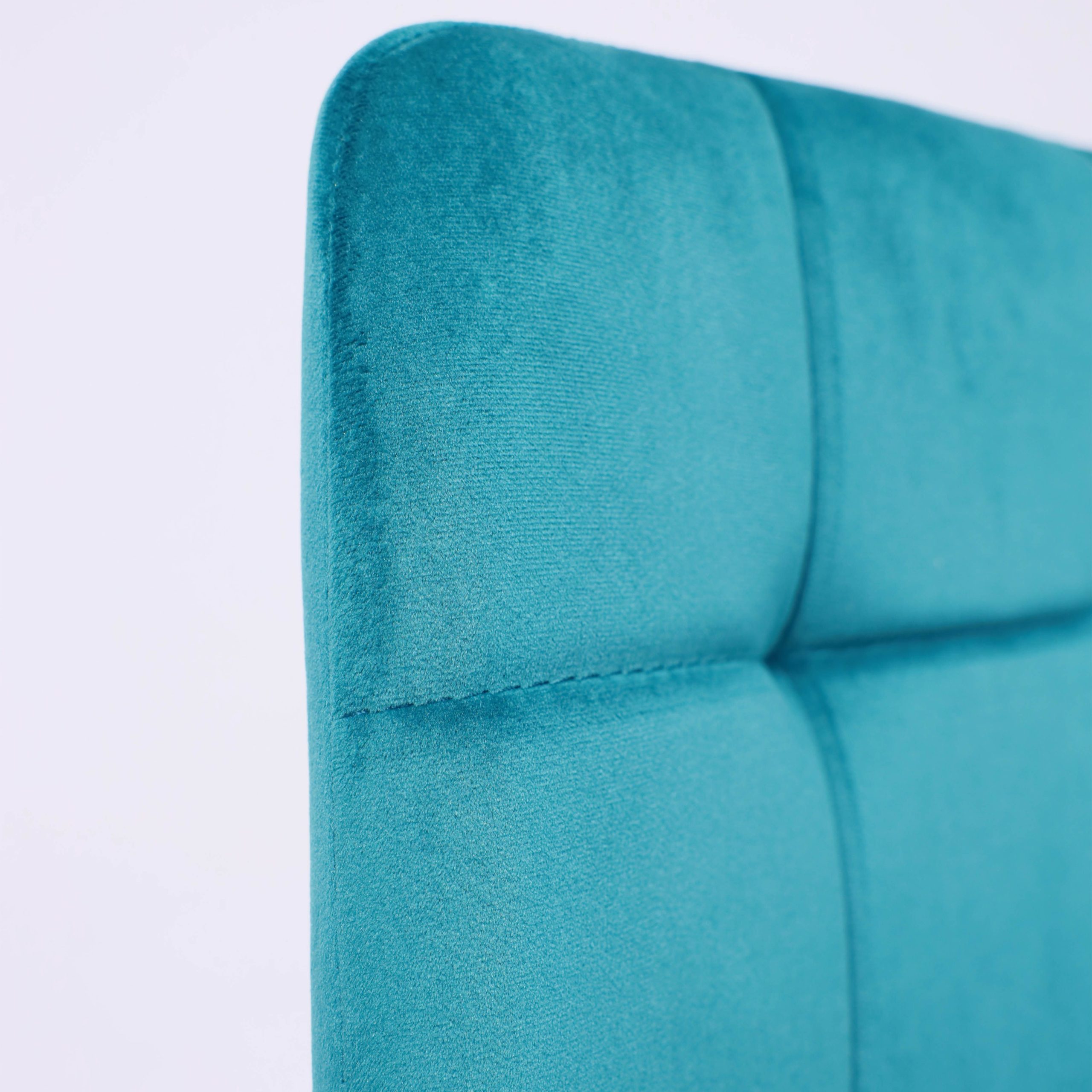 Стул AV 406-N, темно-бирюзовый бархат H-56/черный