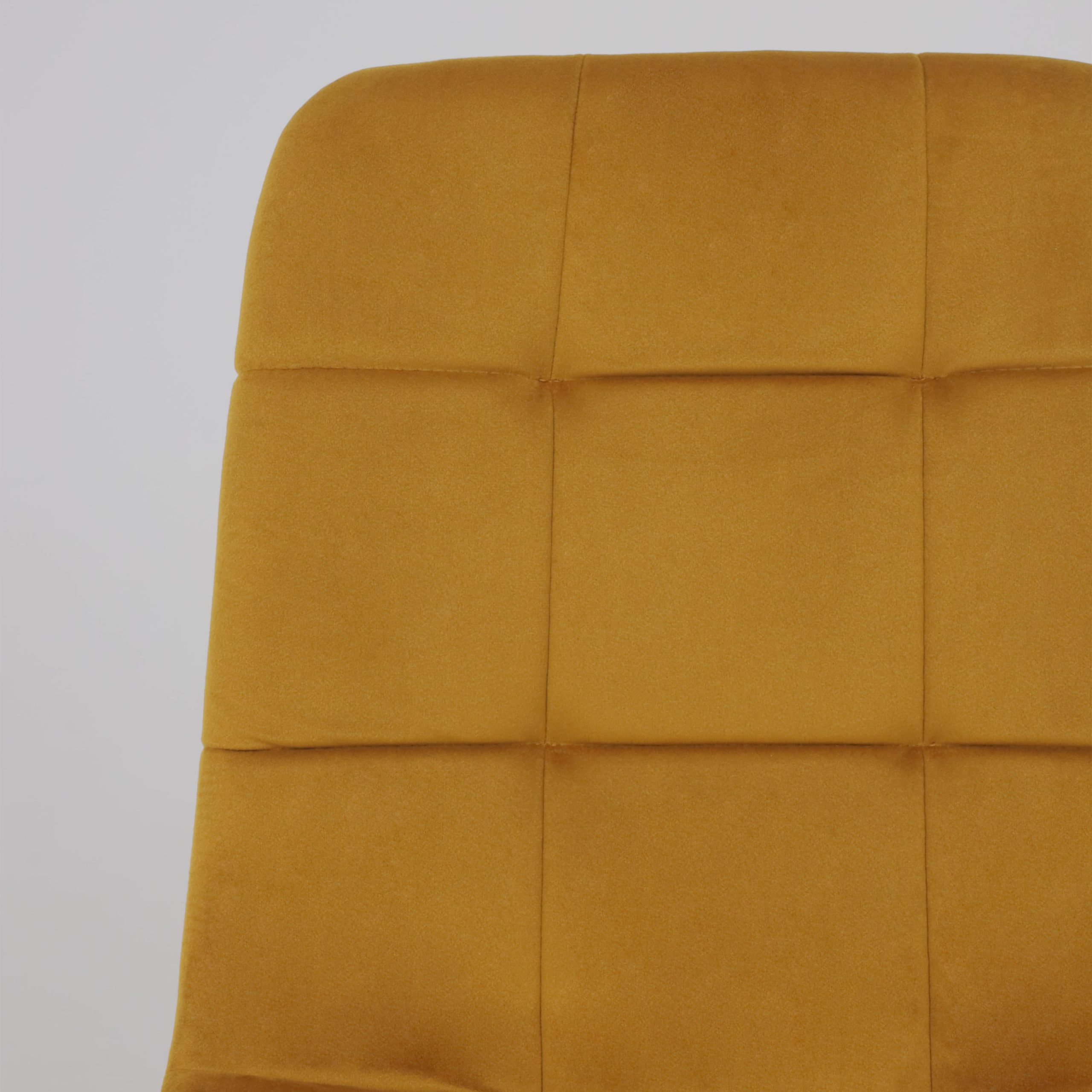 Стул AV 406-N, карри бархат Confetti chai tea/черный