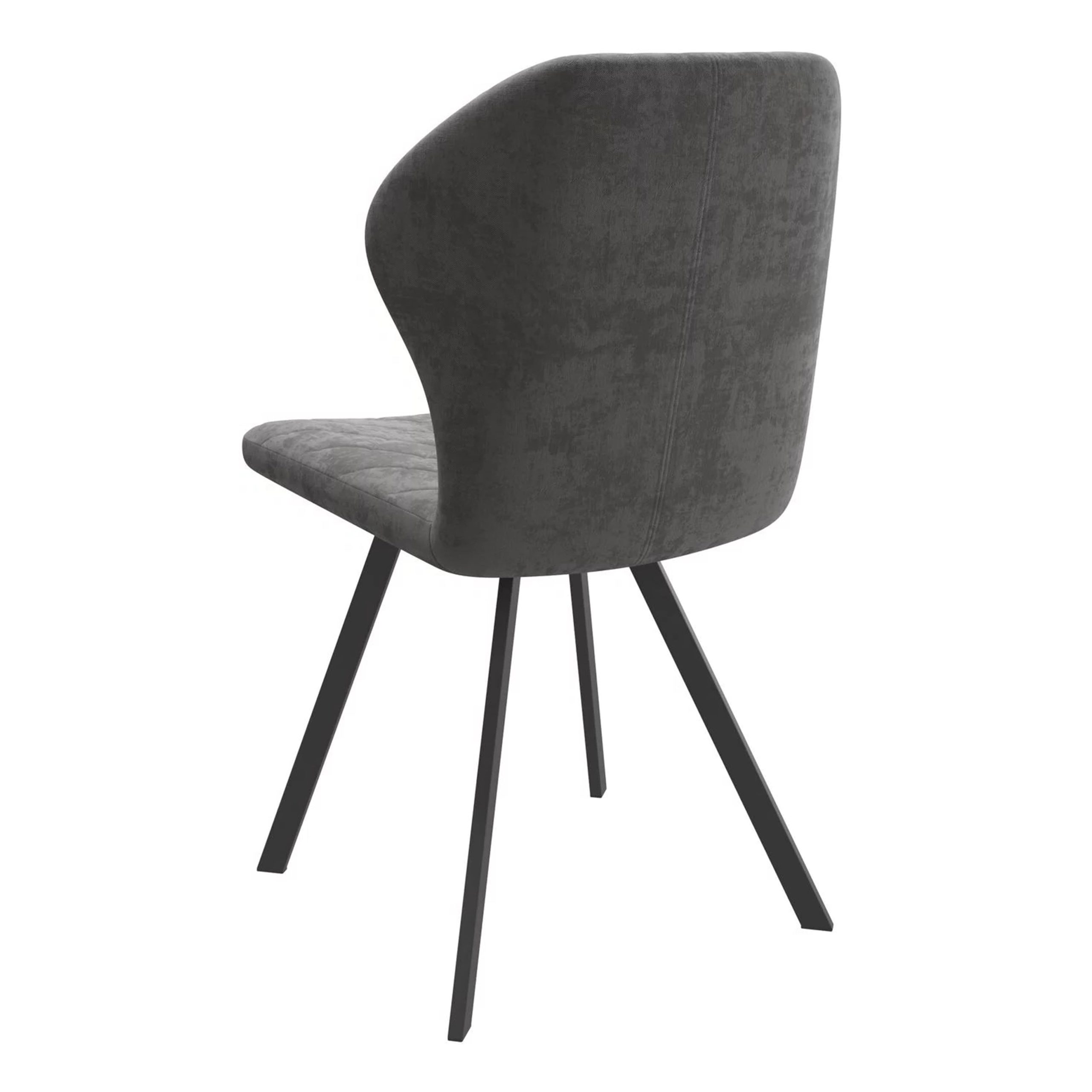 Стул ROBBY D-R 360, b28 ANTRACITE LUXчерный