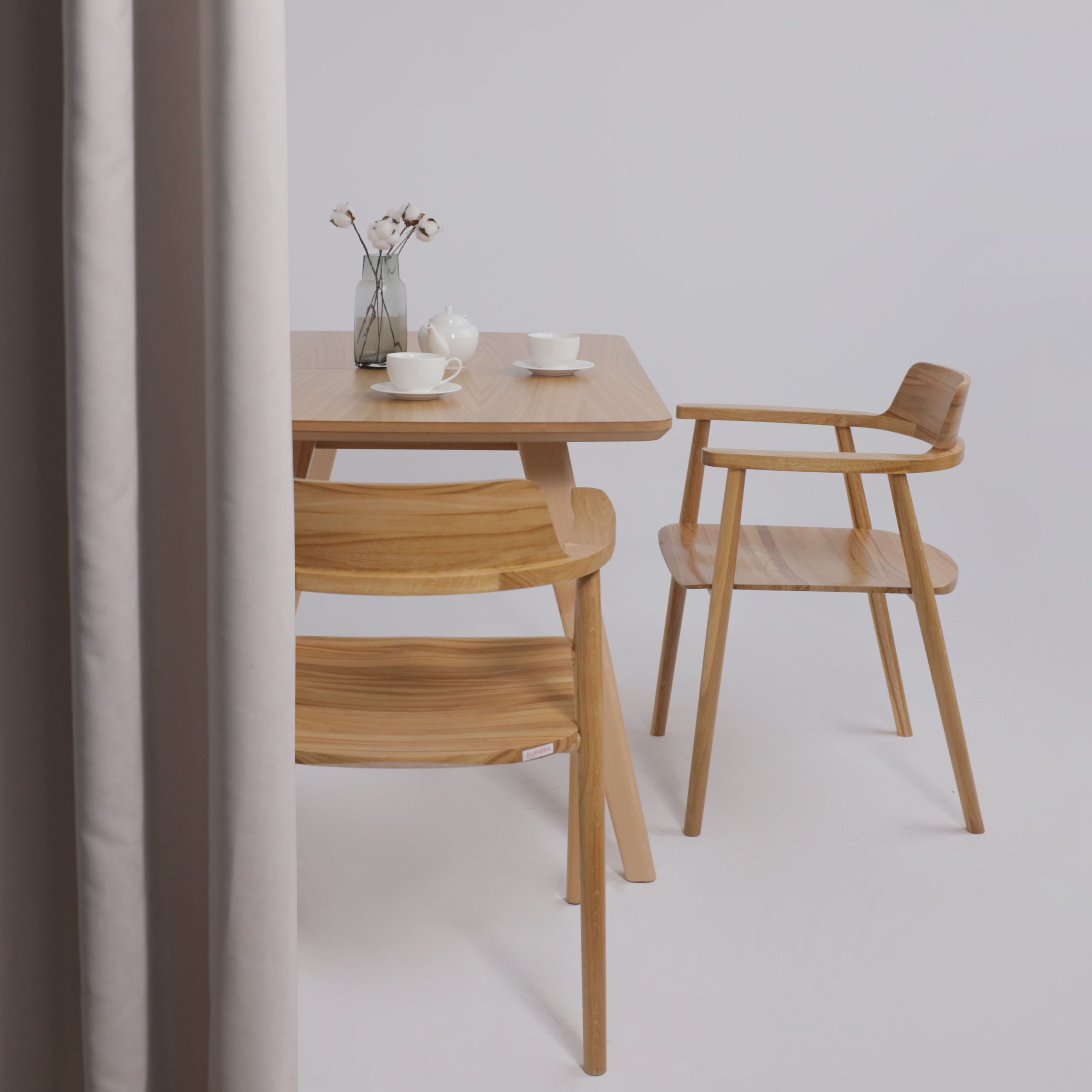 Стол ЛОНДОН-М 1200(1600)*800, Светлый бук без тонировки/Светлый бук