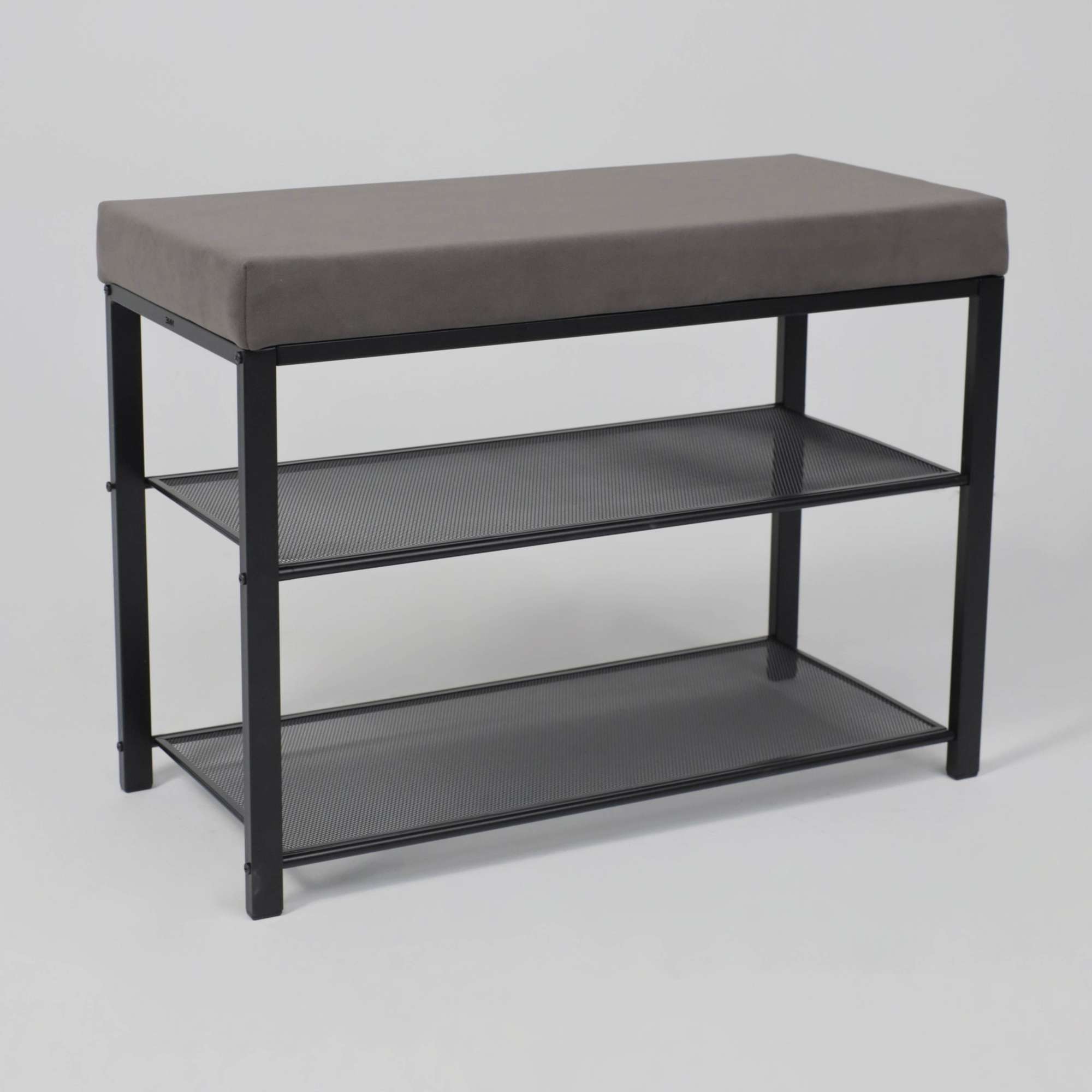 Банкетка ТОРОНТО 23S, серый/черный