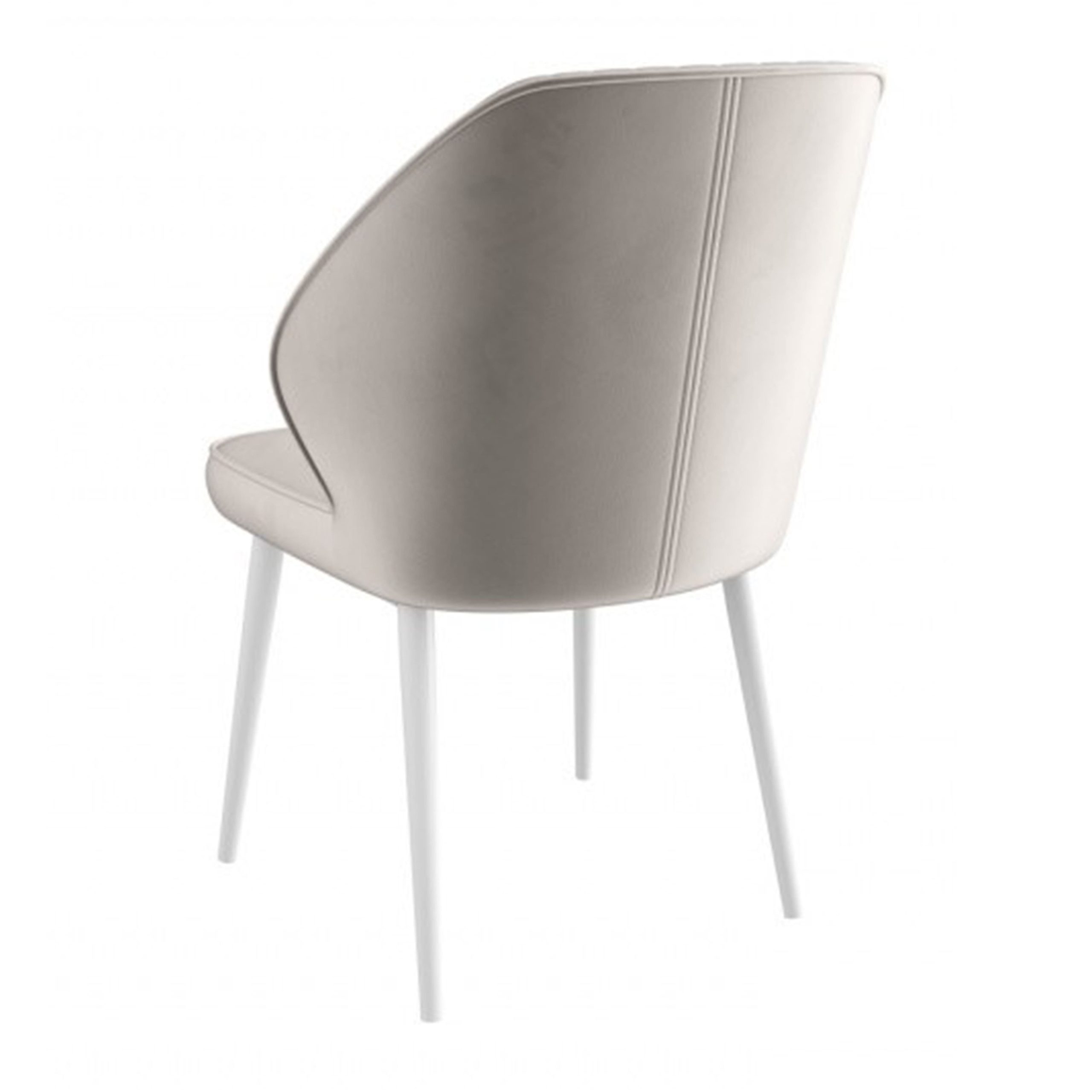 Стул MICHAEL, d08 PLATINUM LUXбелый