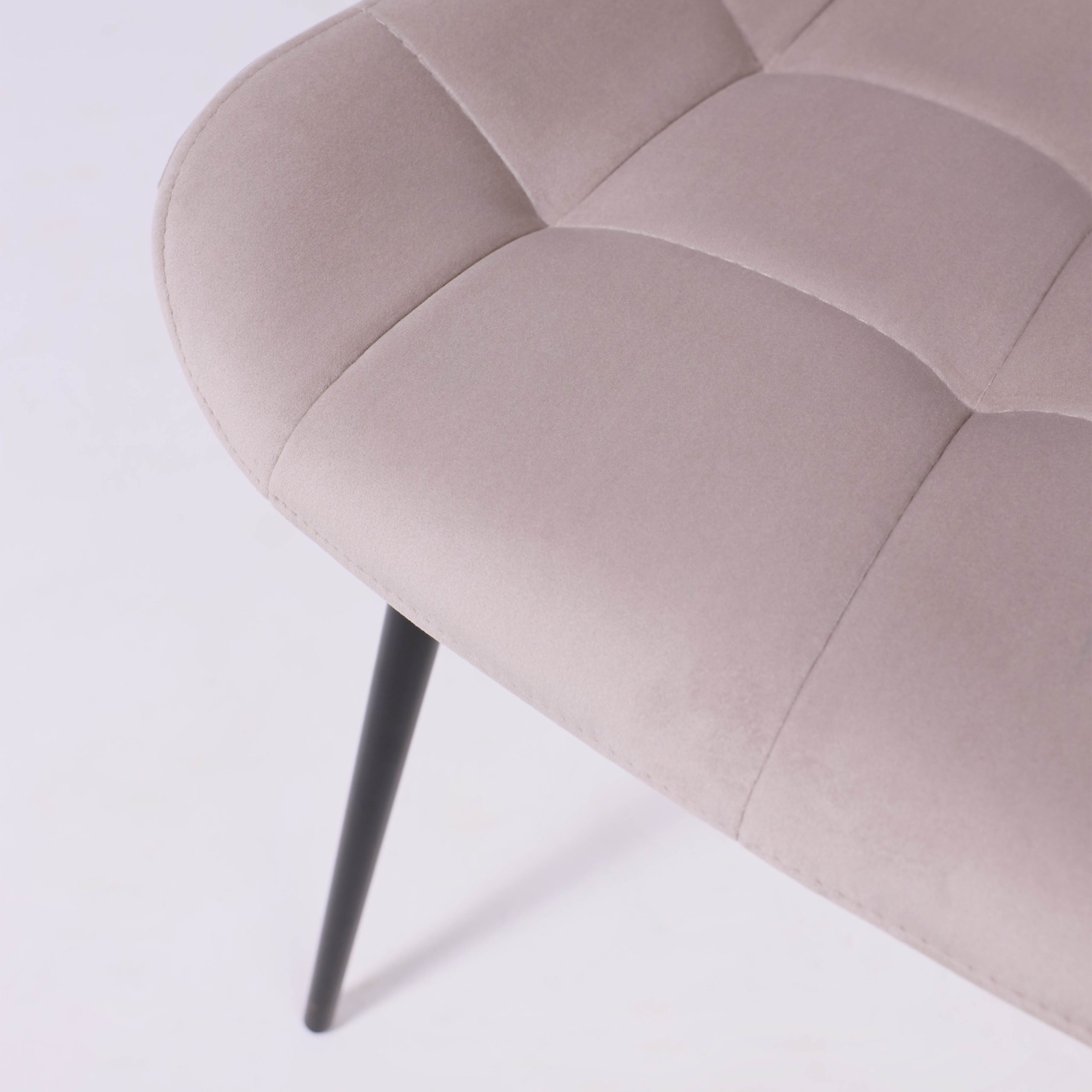 Стул AV 405, бежевый бархат Confetti smoke/черный