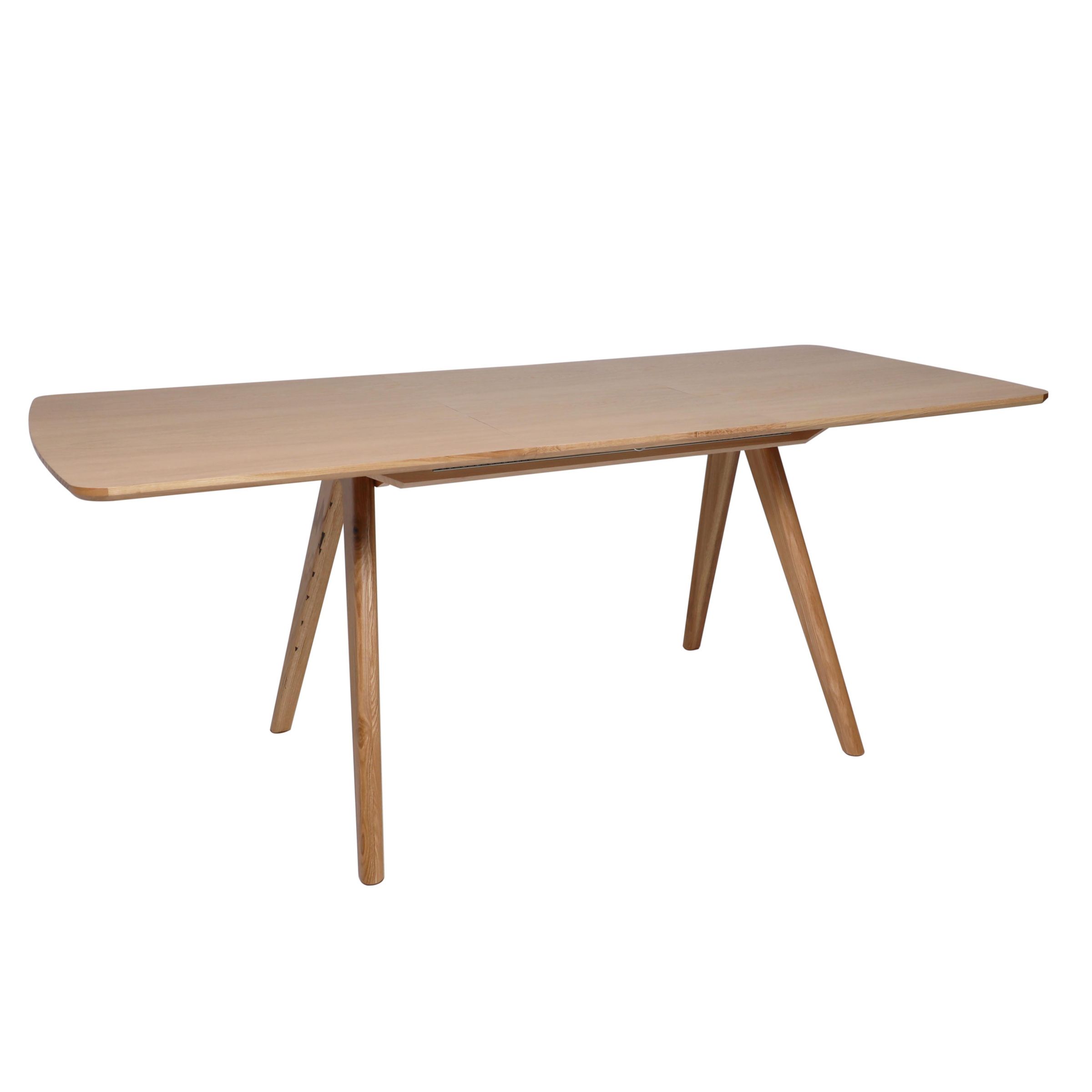 Стол АВЕНЮ 1450(1950)*850, Светлый дуб без тонировки/Светлый дуб