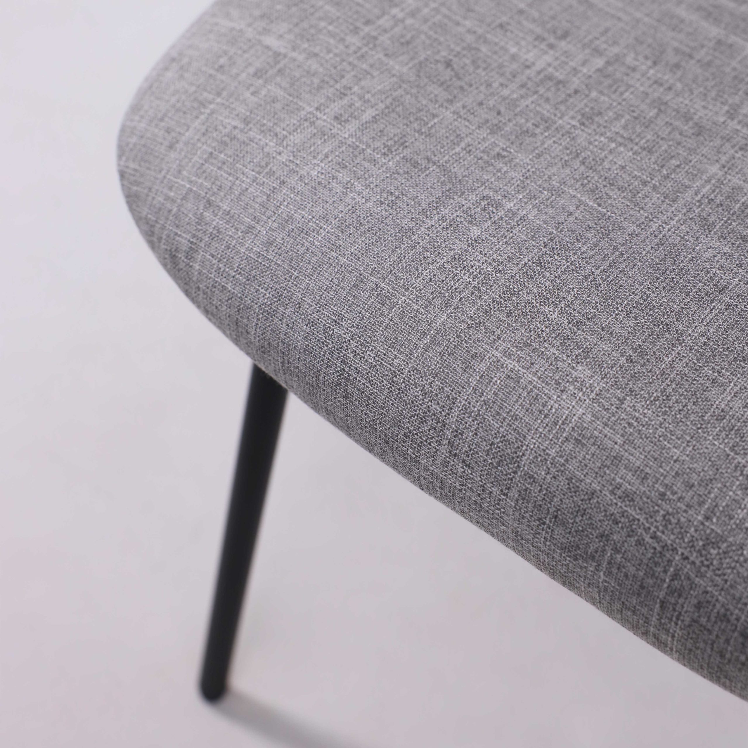 Стул DIXIE, серая ткань/черный