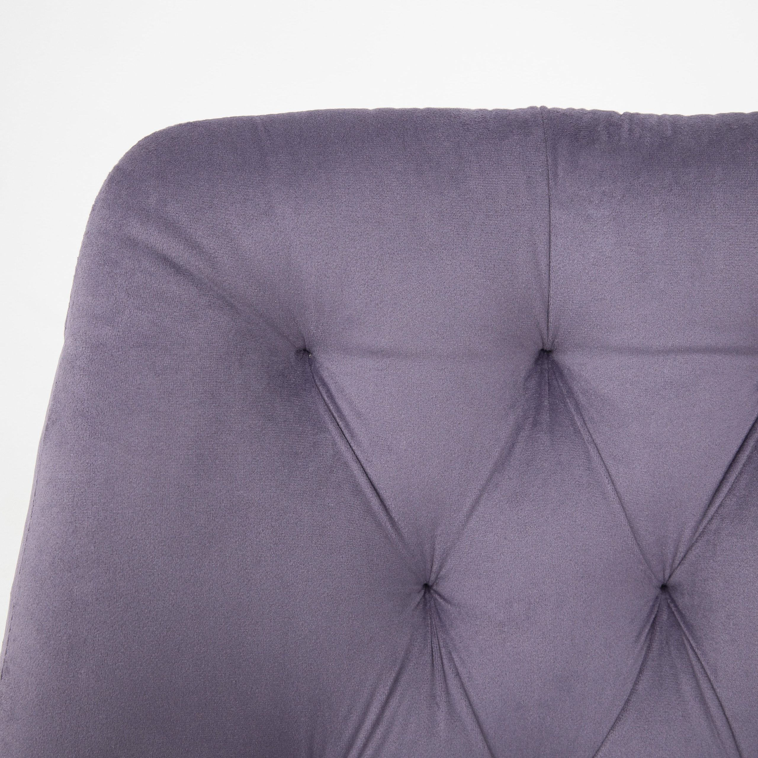 Стул AV 435, сливовый бархат/черный