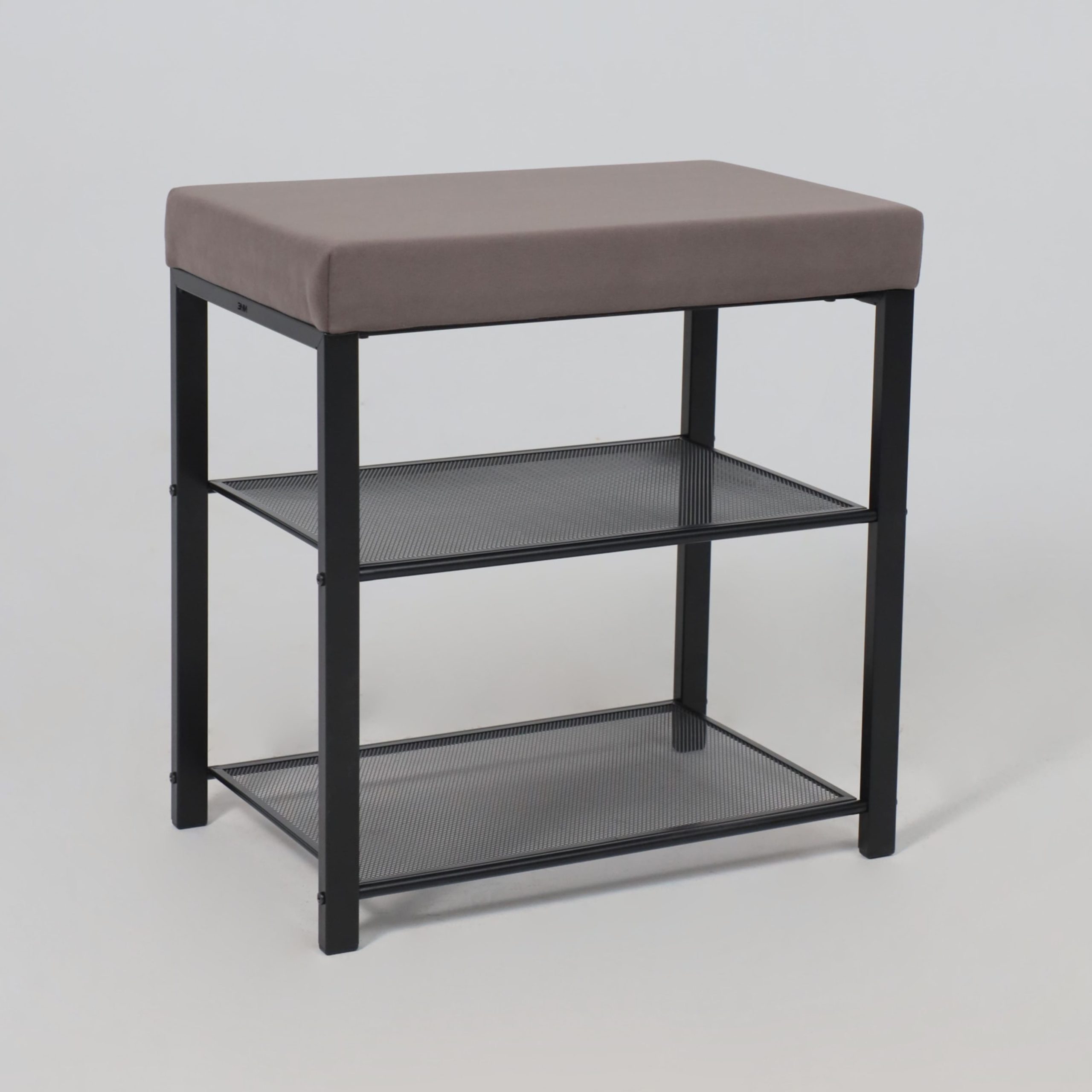 Банкетка ТОРОНТО 13S, серый/черный