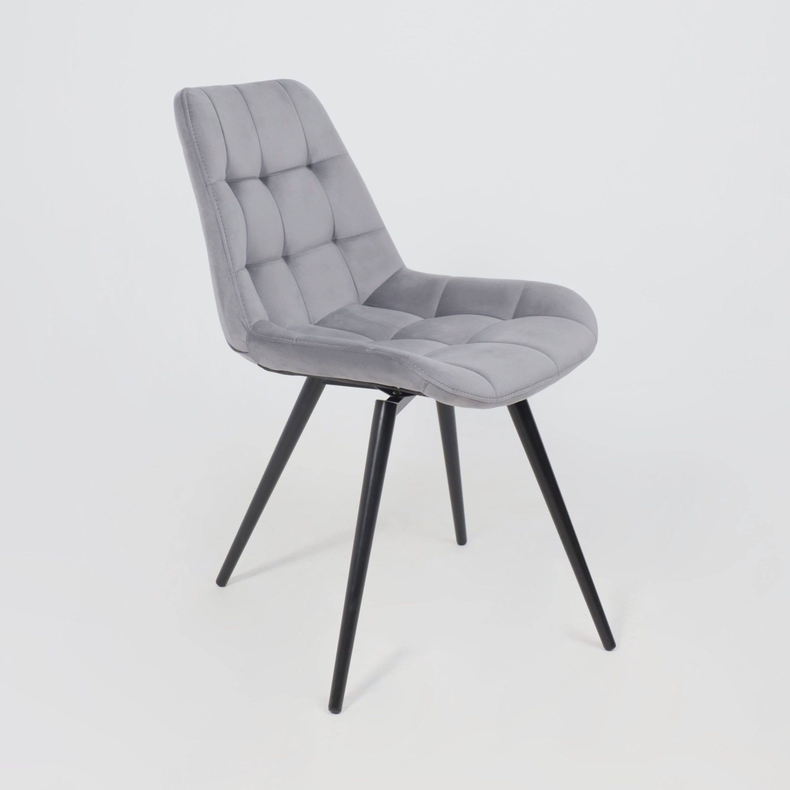 Стул AV 405, поворотный, темно-серый бархат H-15/черный