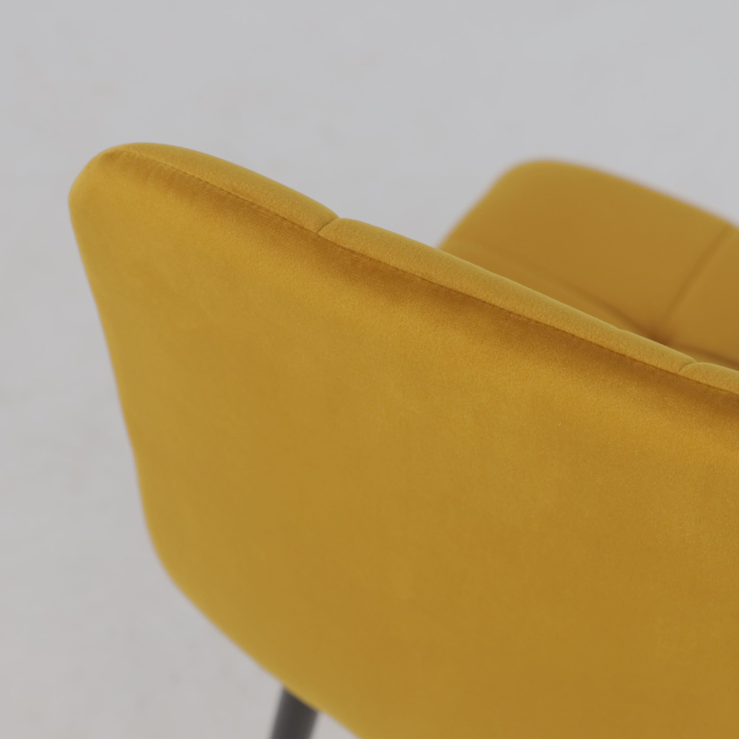 Стул AV 406-N, карри бархат Confetti chai tea/черный