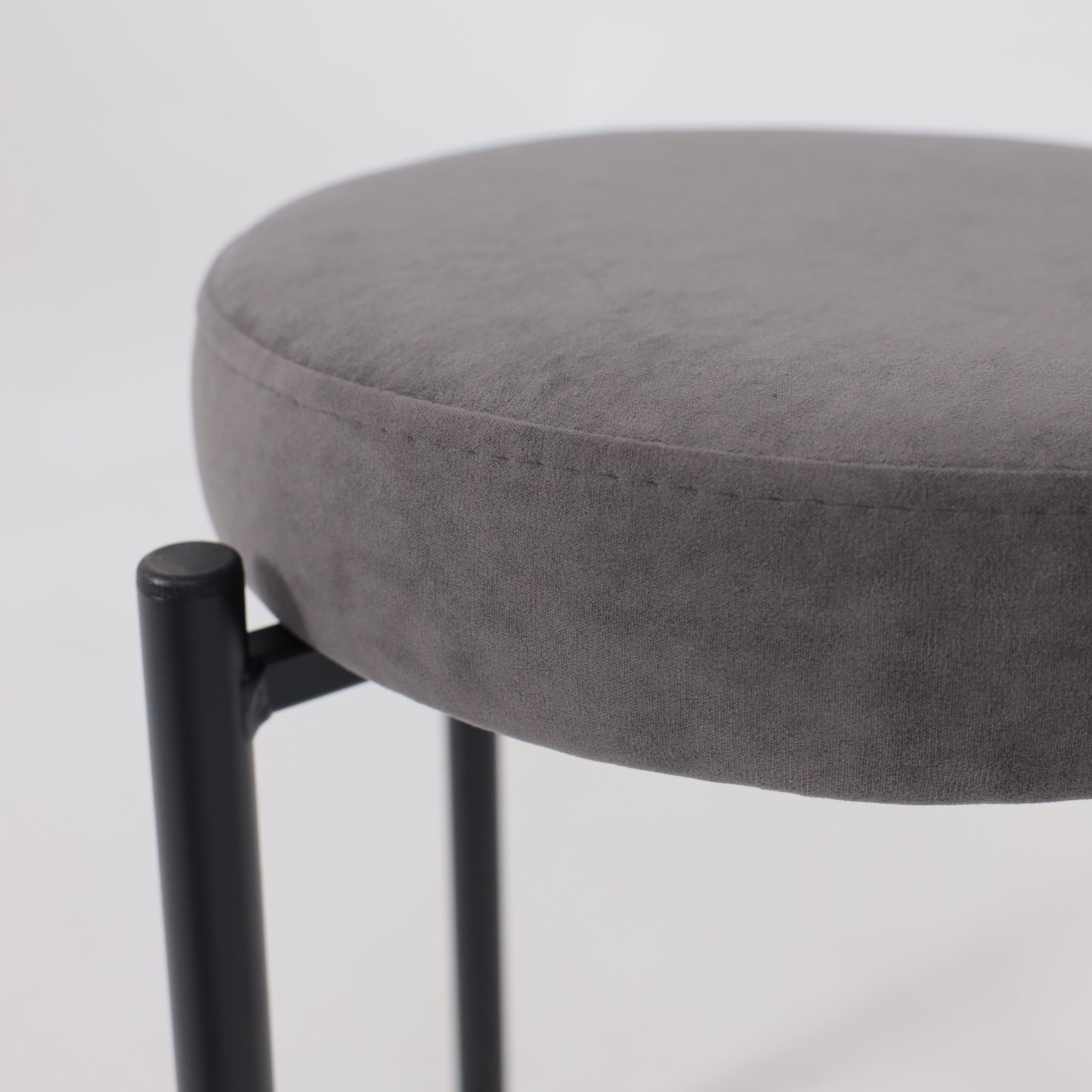 Табурет BOB, b28 ANTRACITE LUXчерный