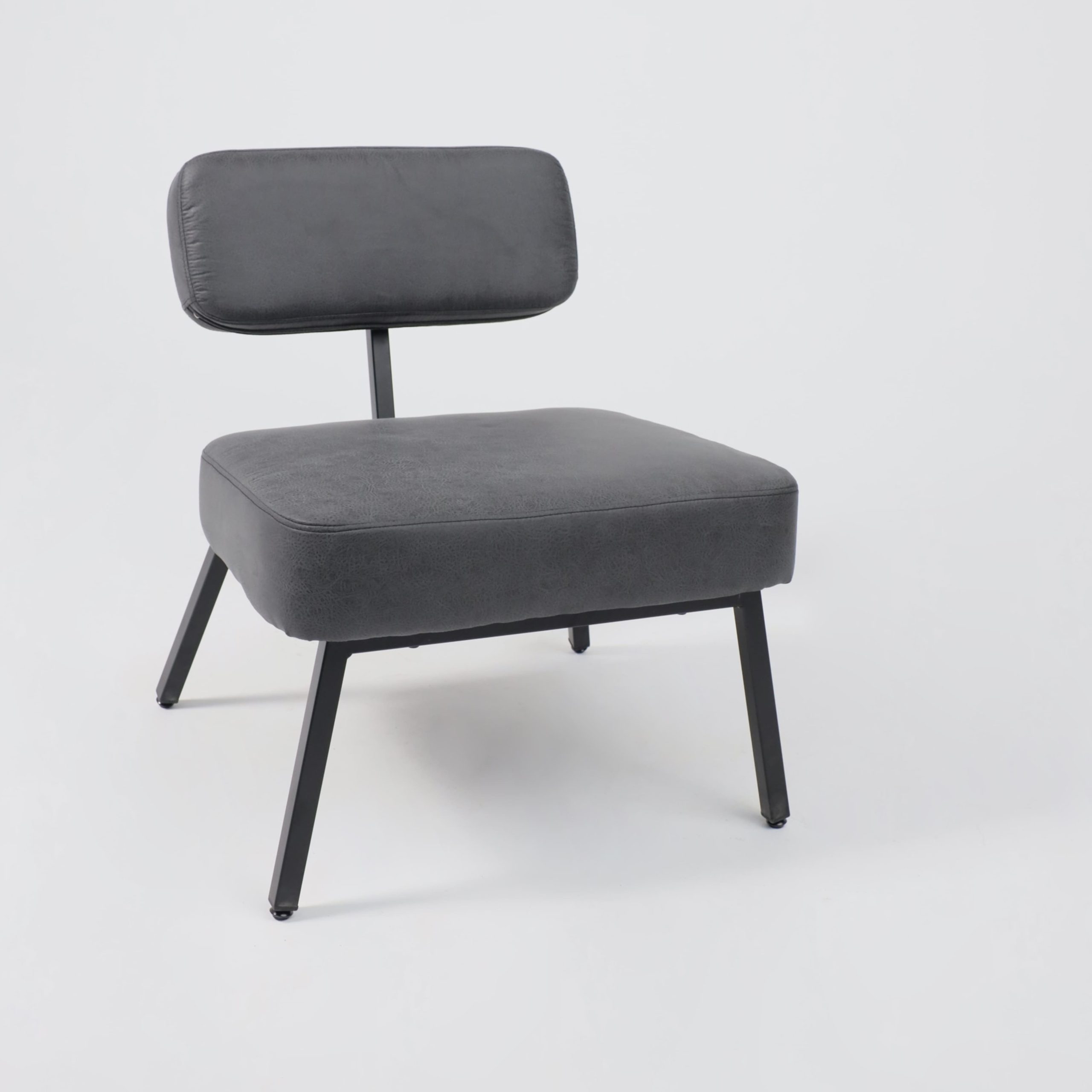 Кресло ASPEN, экокожа винтажный черный WATUSI 16/черный