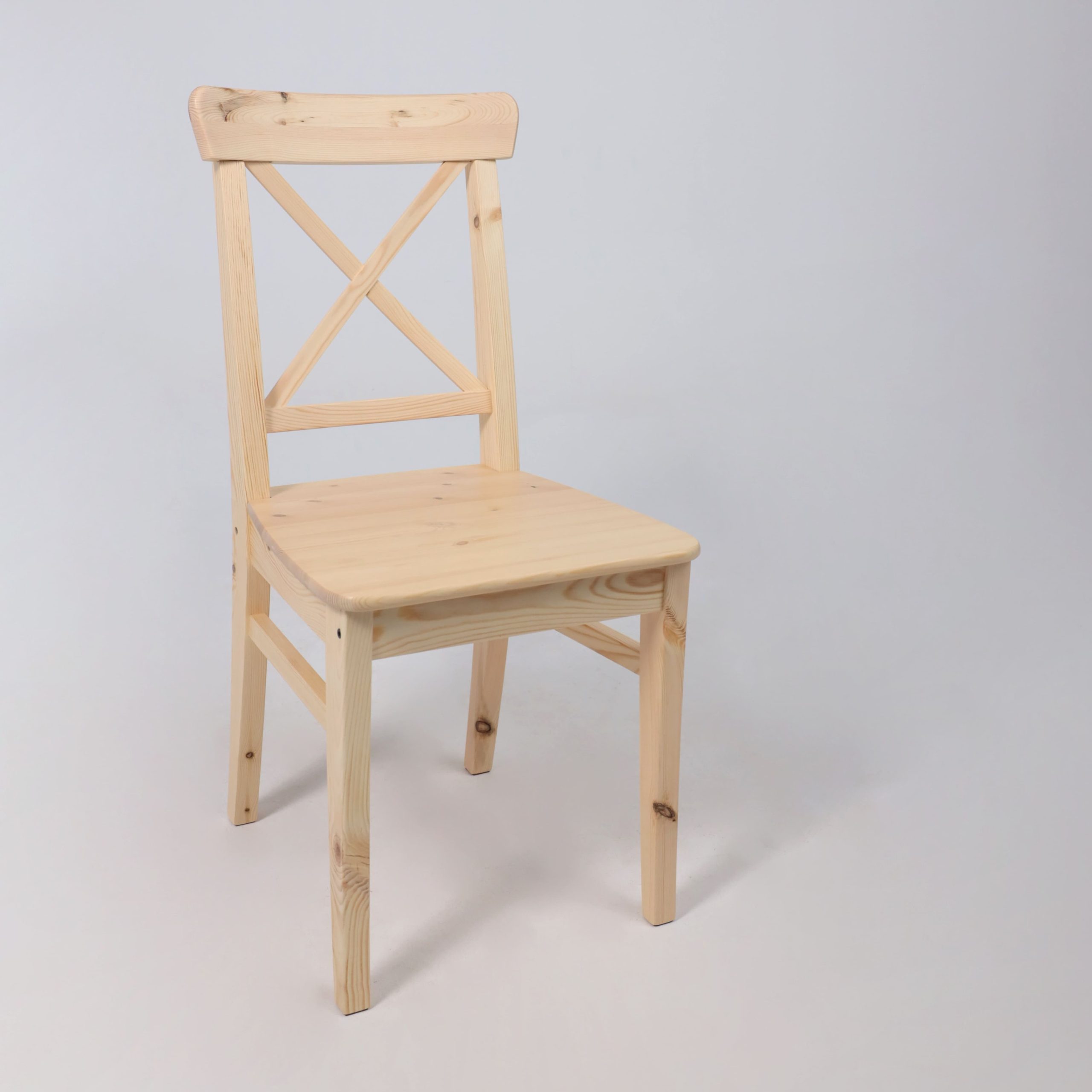 Стул Ингольф, тон 15,  прозрачный лак