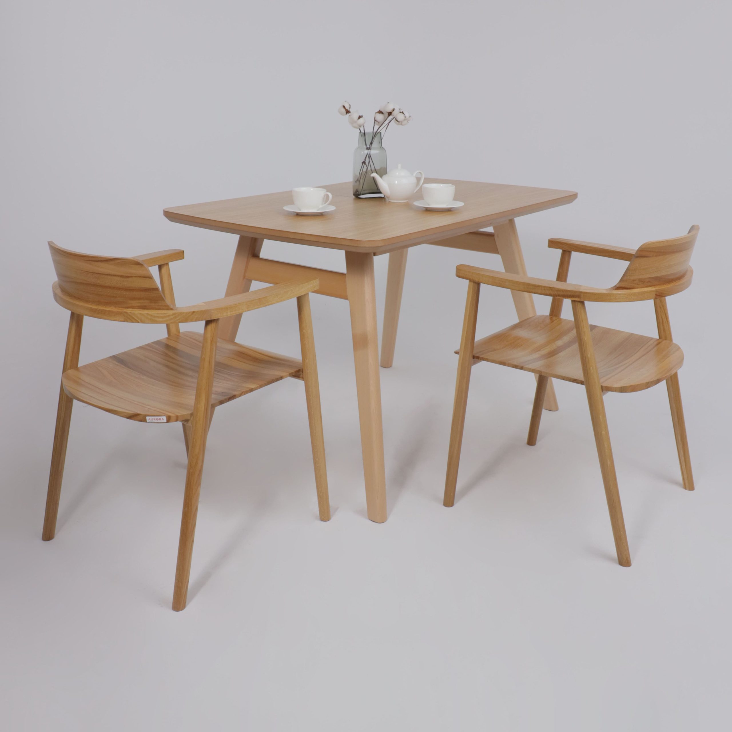 Стол ЛОНДОН-М 1200(1600)*800, Светлый бук без тонировки/Светлый бук