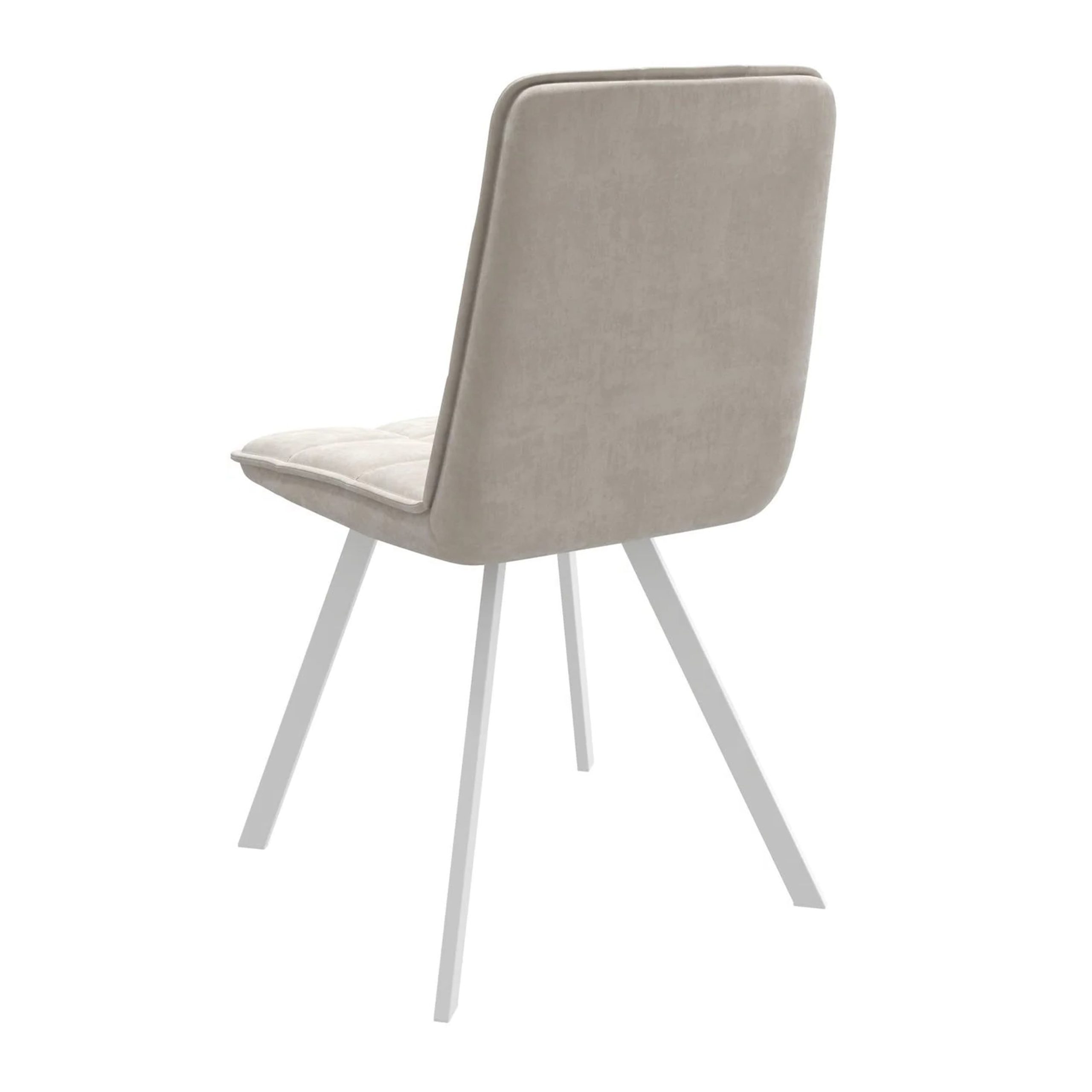 Стул ROM D, b03 CREAM LUXбелый