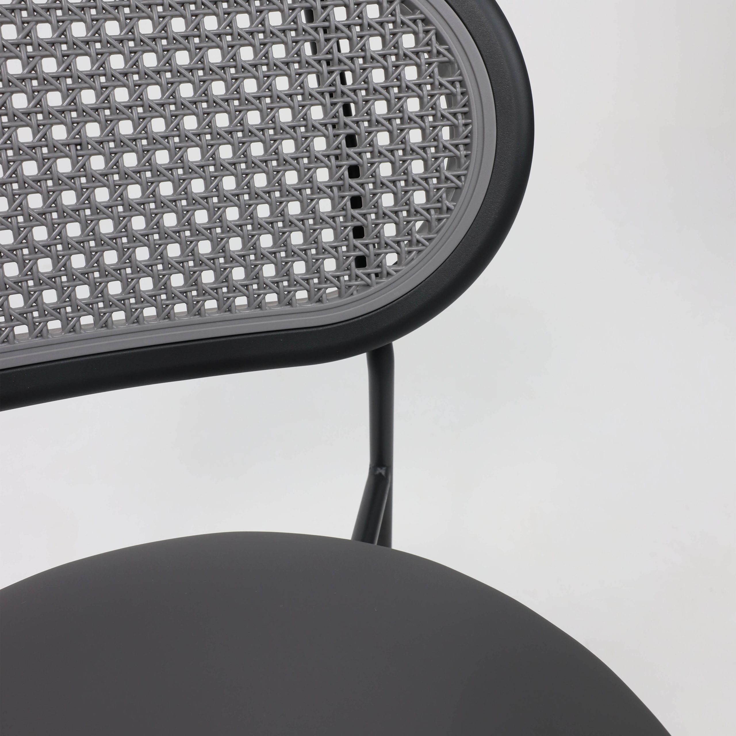 Стул TEO, серый/чёрный