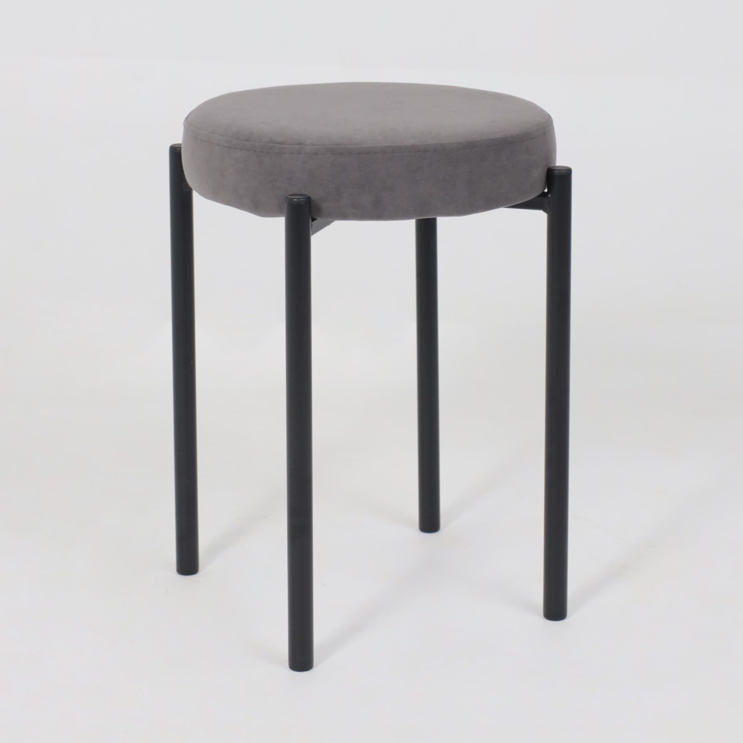 Табурет BOB, b28 ANTRACITE LUXчерный