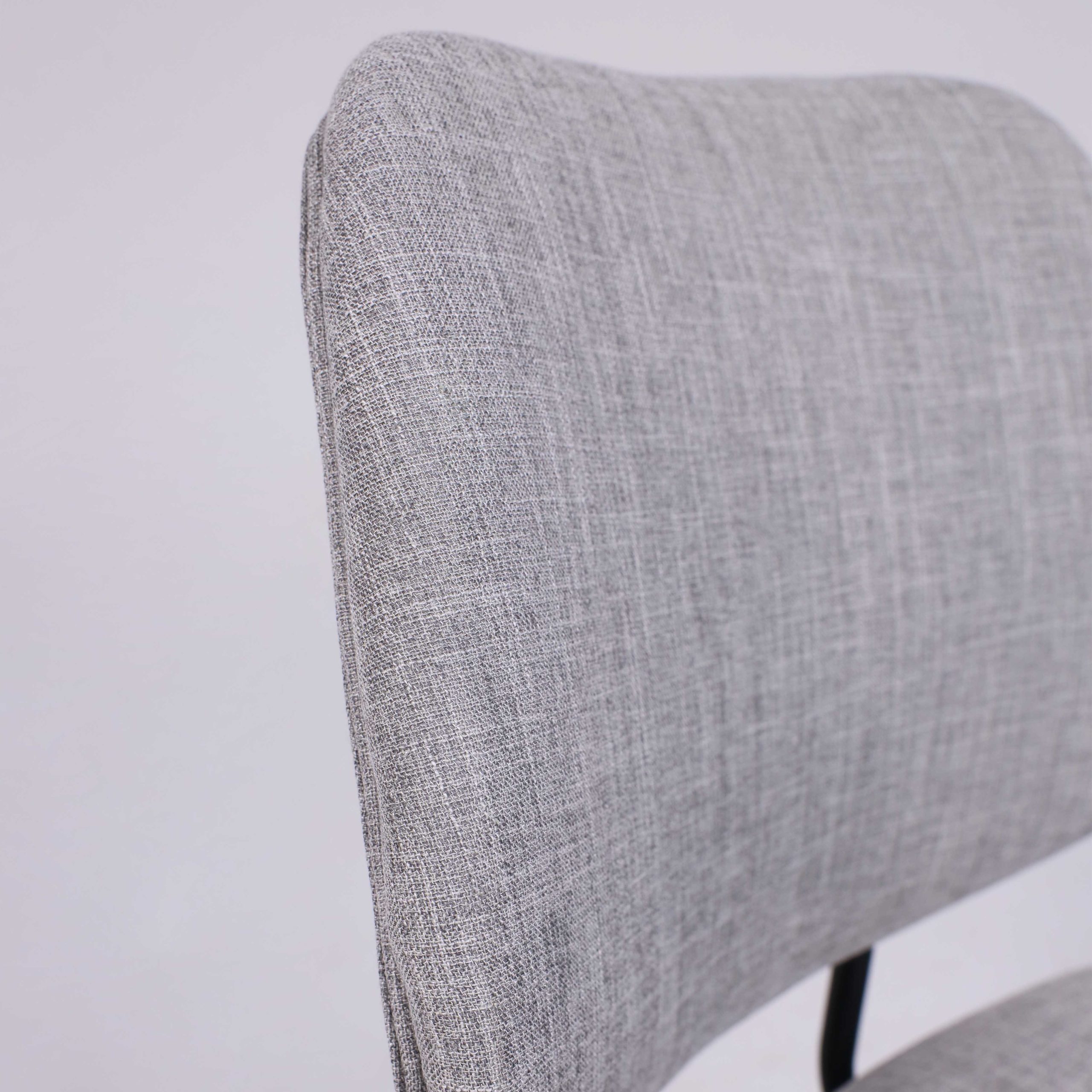 Стул DIXIE, серая ткань/черный