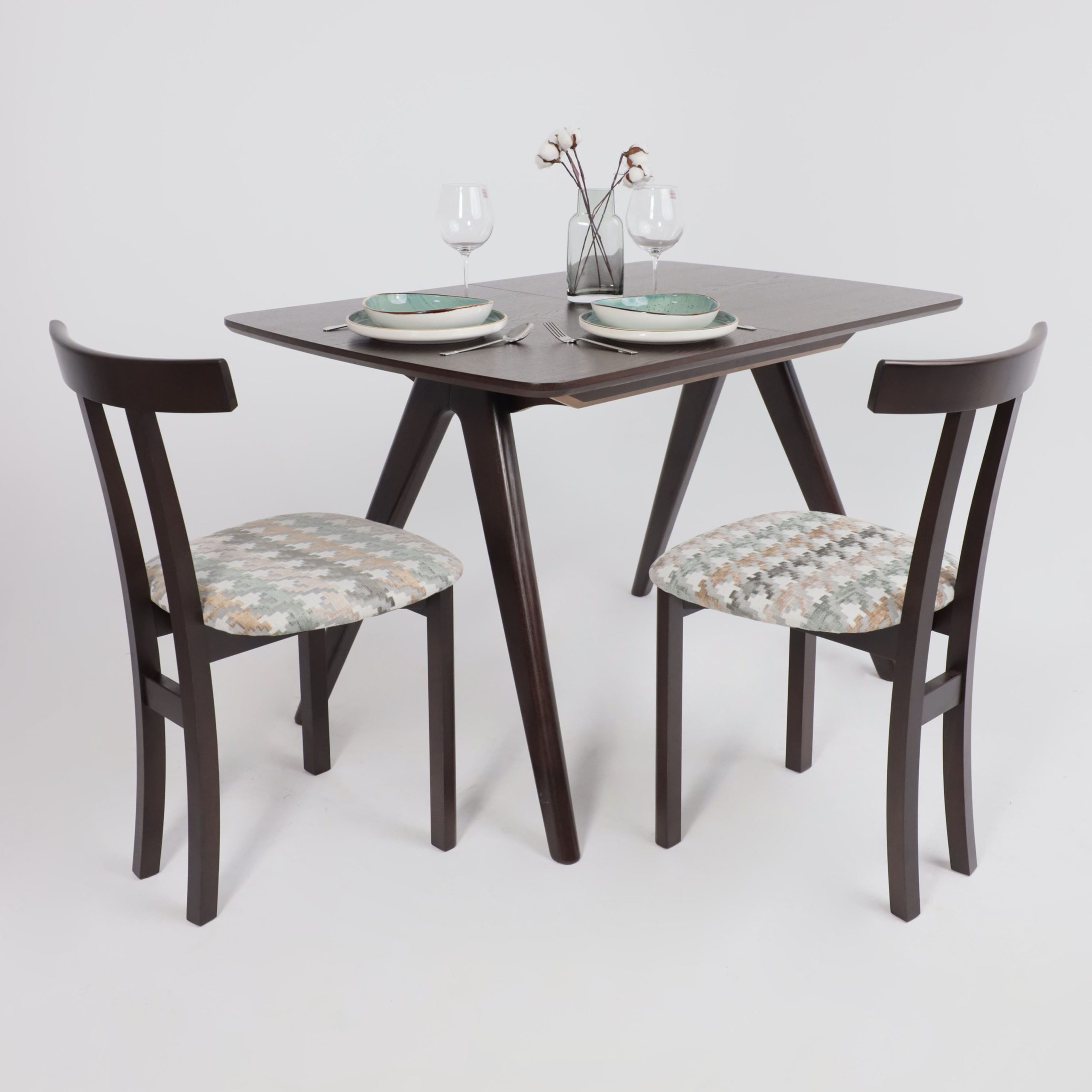 Стол АВЕНЮ-М 1200(1600)*800, Темный дуб/Темный дуб