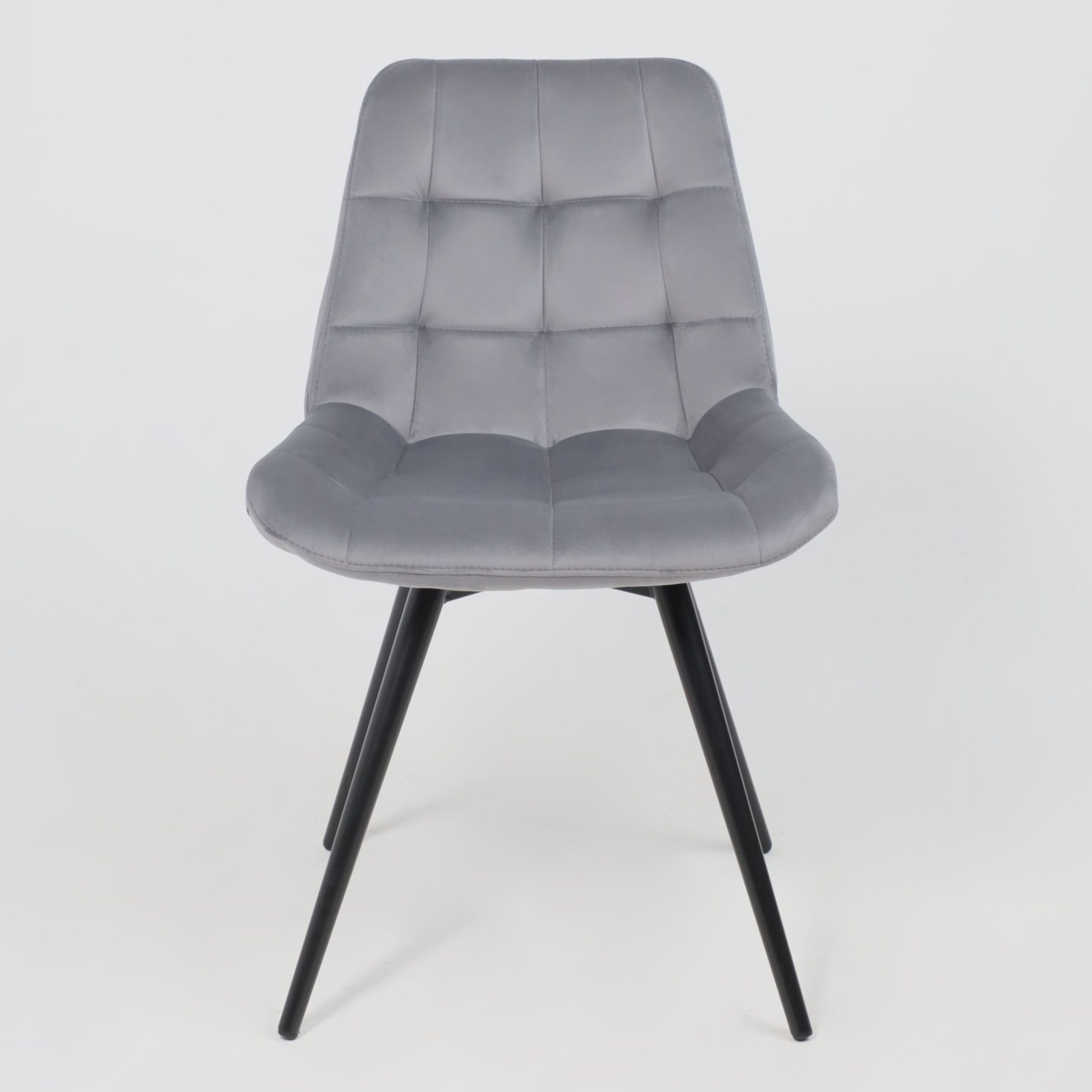 Стул AV 405, поворотный, темно-серый бархат H-15/черный