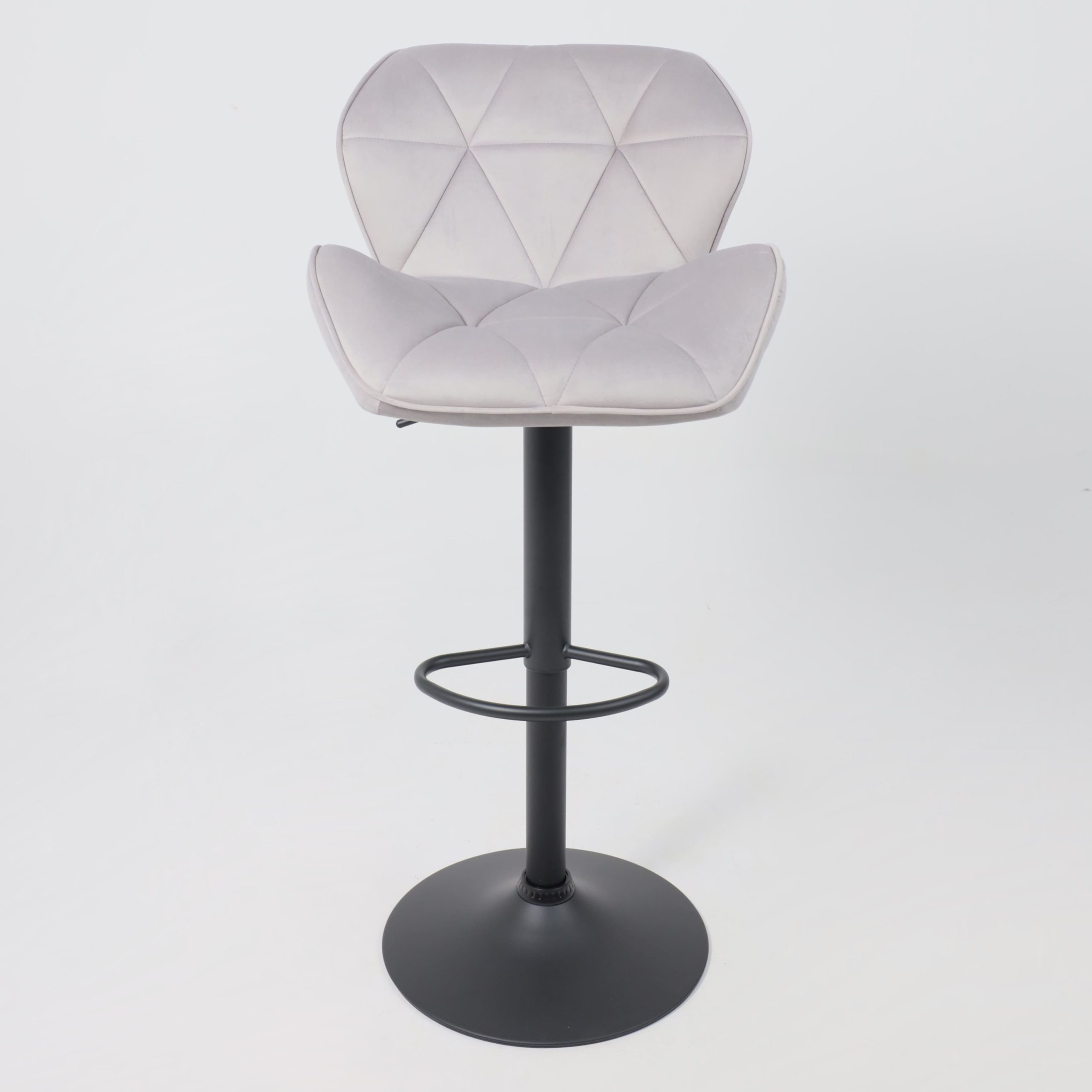 Кресло BERLIN, серый велюр HCJ-37/черный