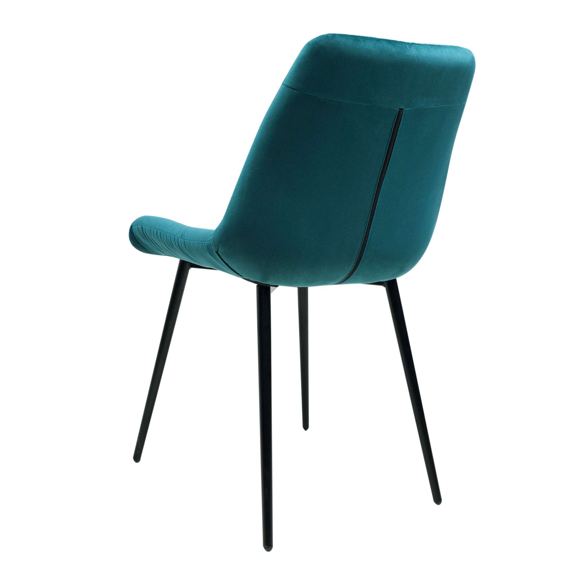 Стул AV 435, темно-бирюзовый бархат H-56/черный