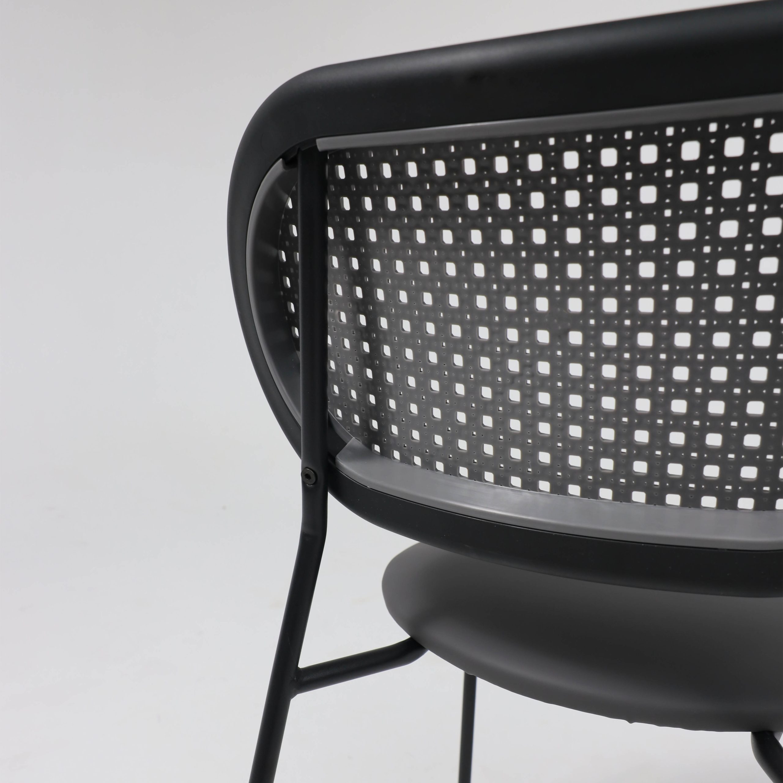 Стул TEO, серый/чёрный