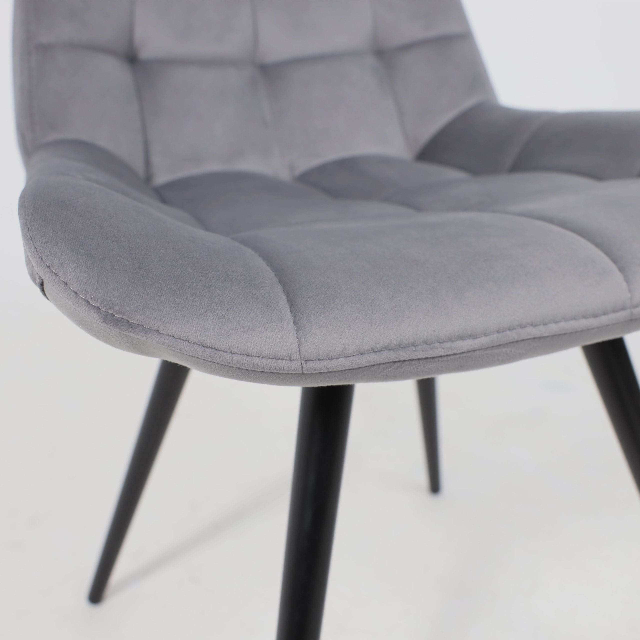 Стул AV 405, поворотный, темно-серый бархат H-15/черный