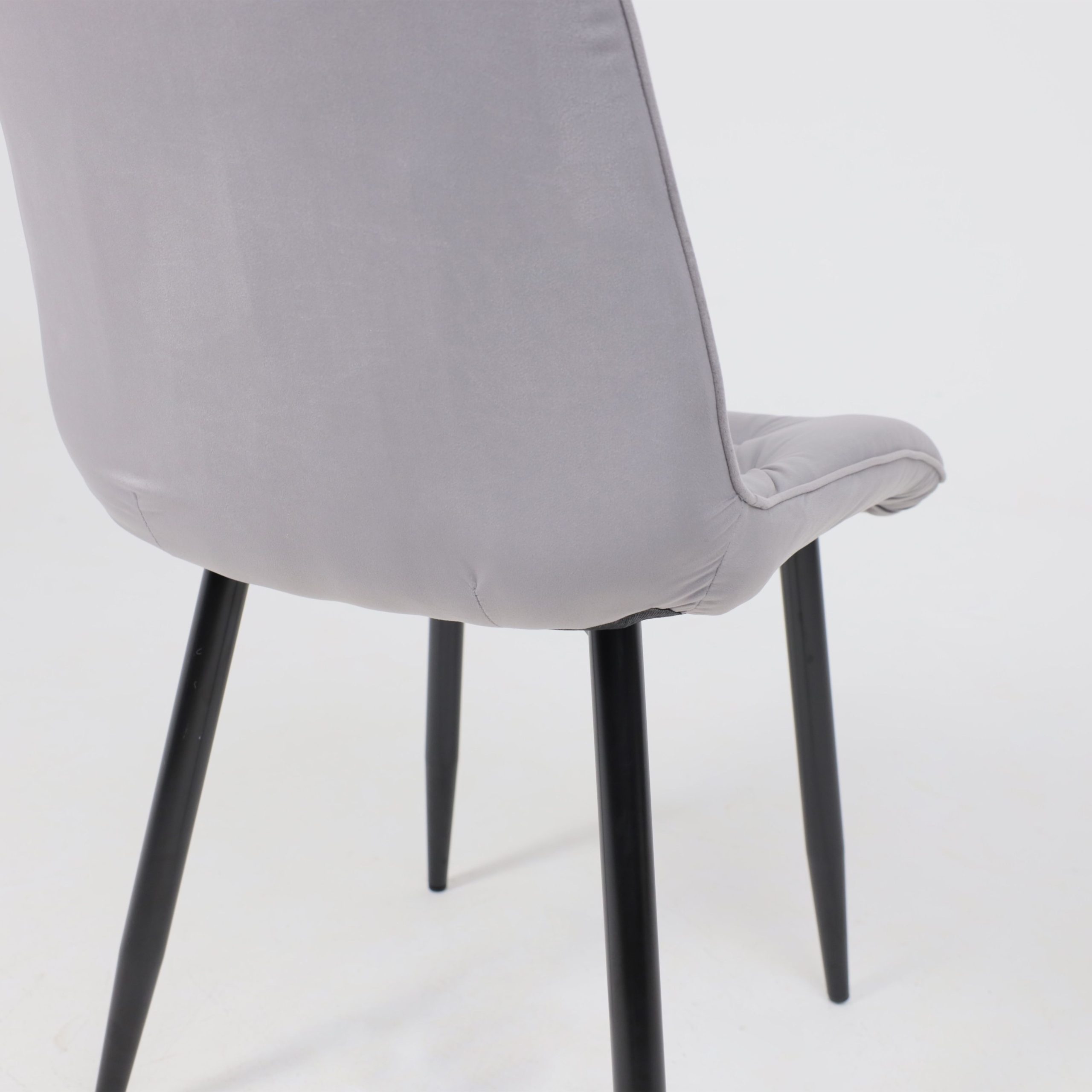 Стул ASTRA, 2, светло-серый велюр HLR-20/черный