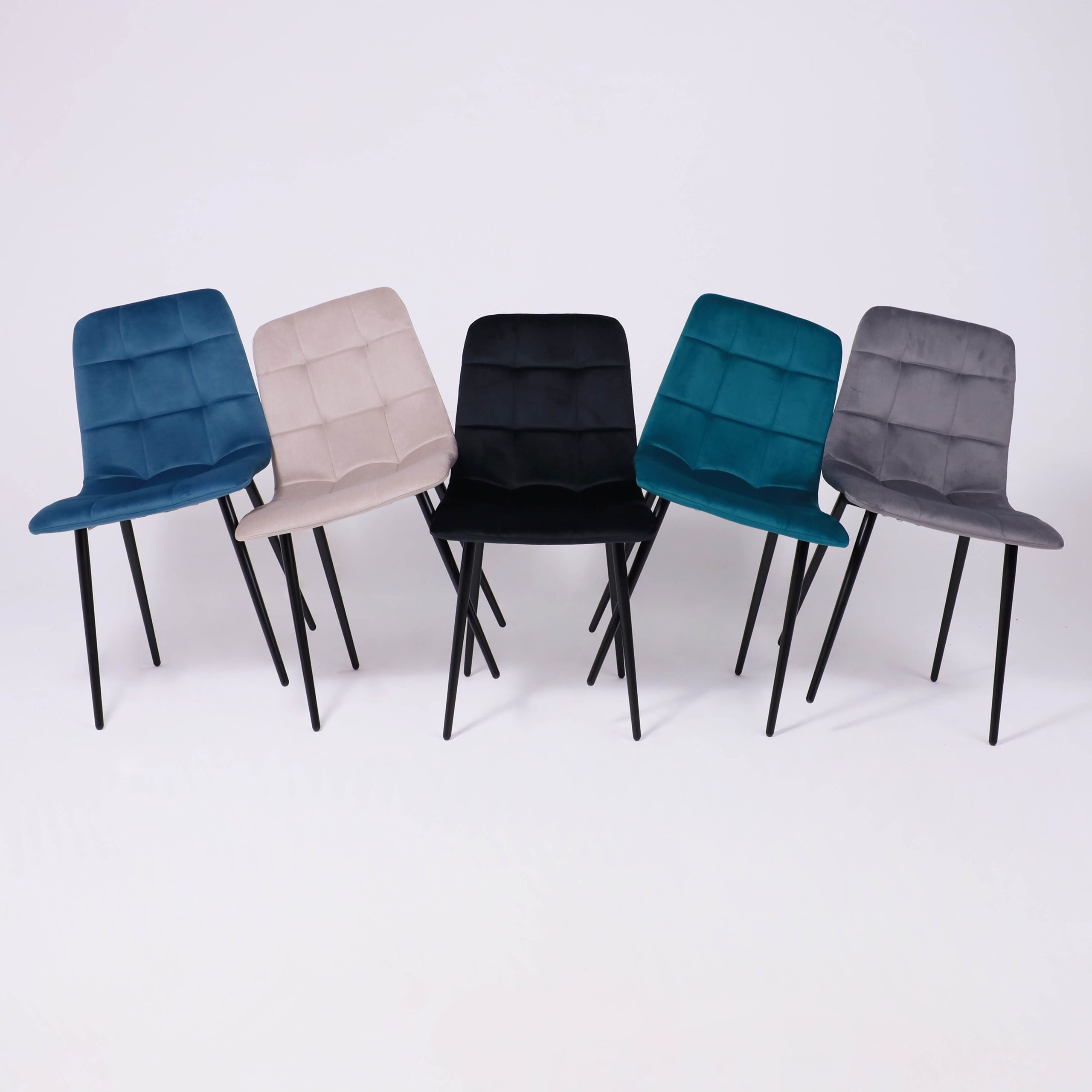 Стул AV 406-N, бежевый бархат Confetti smoke/черный