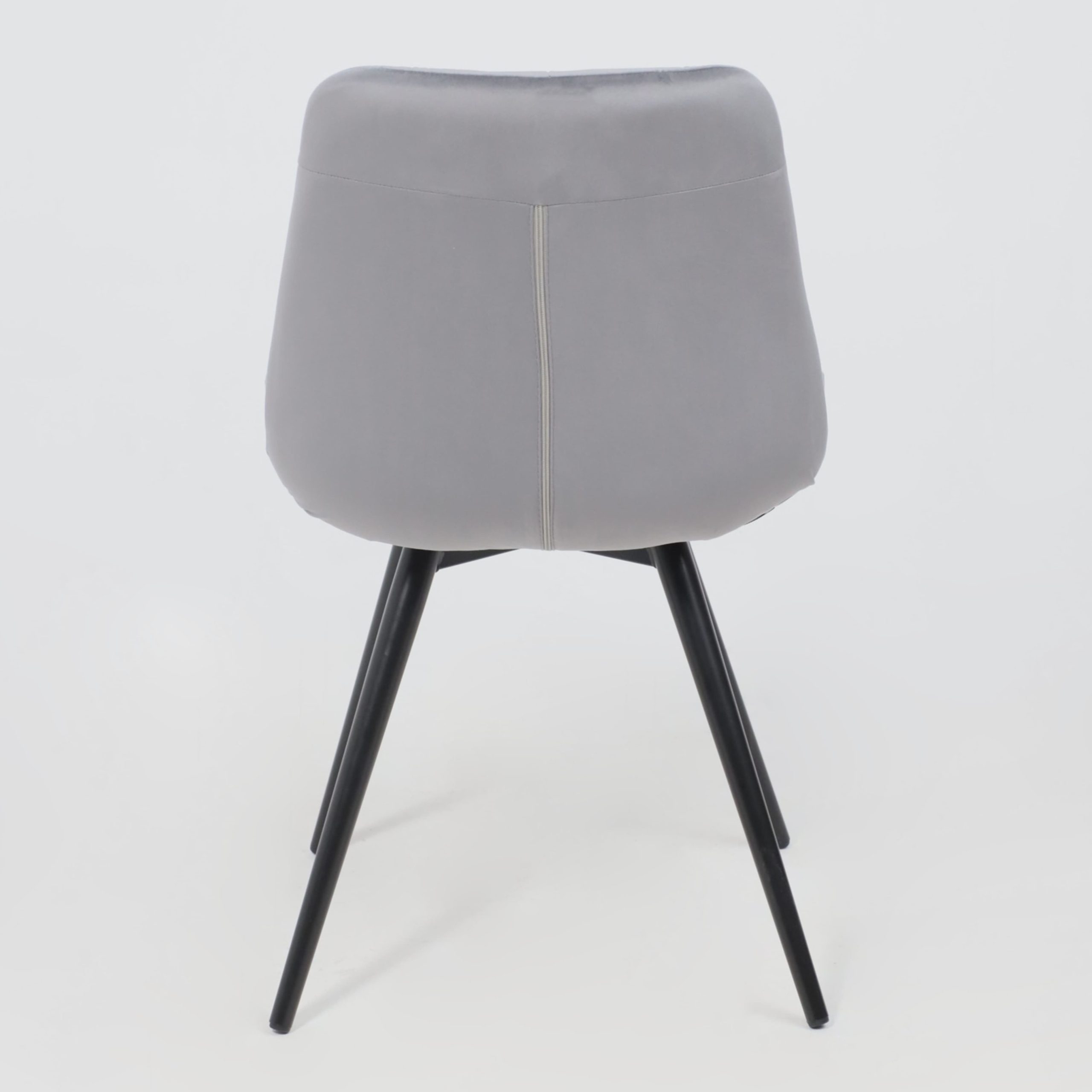 Стул AV 405, поворотный, темно-серый бархат H-15/черный